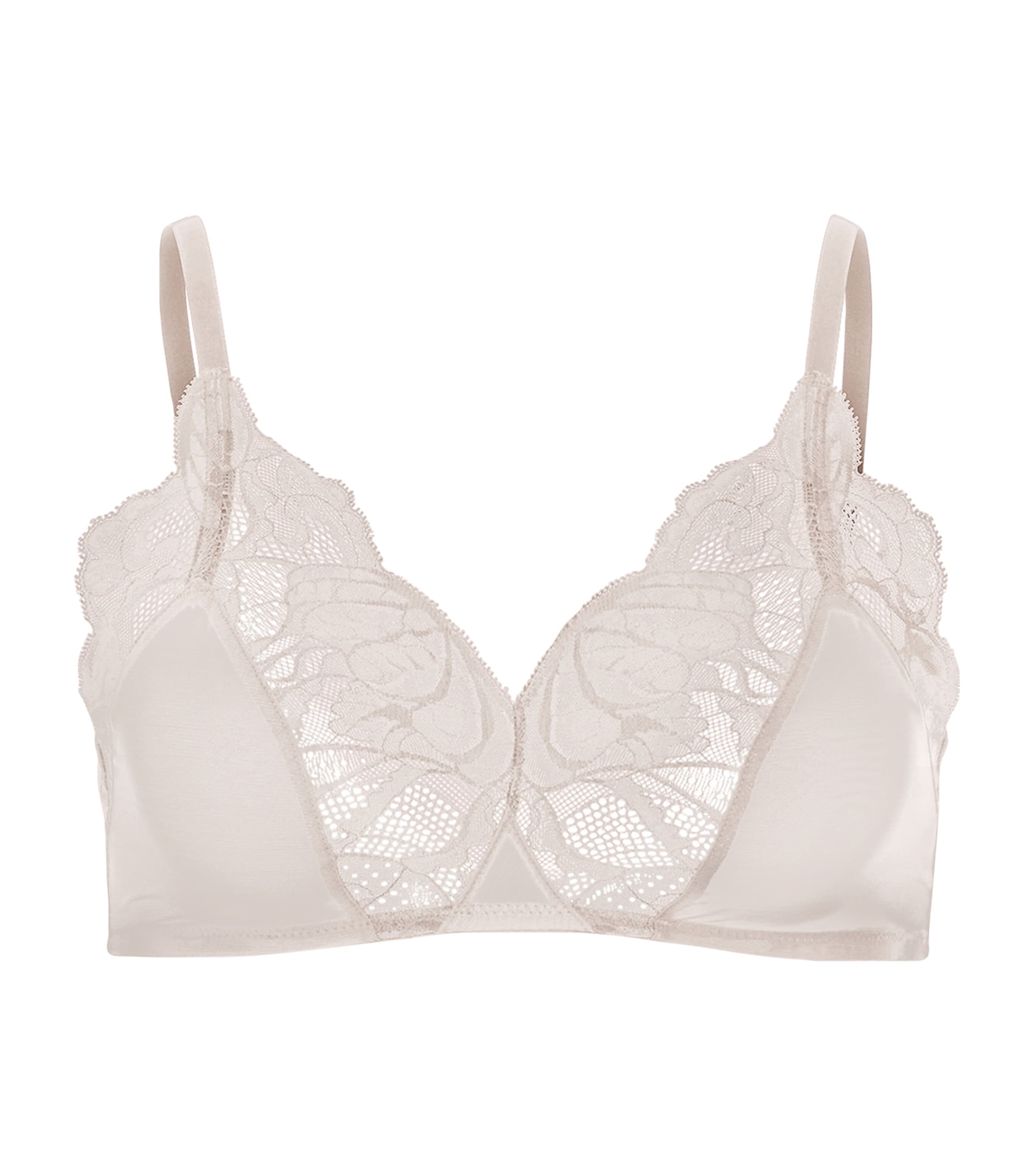 Hanro Womens Lysia Soft Cup Bra Moonlight