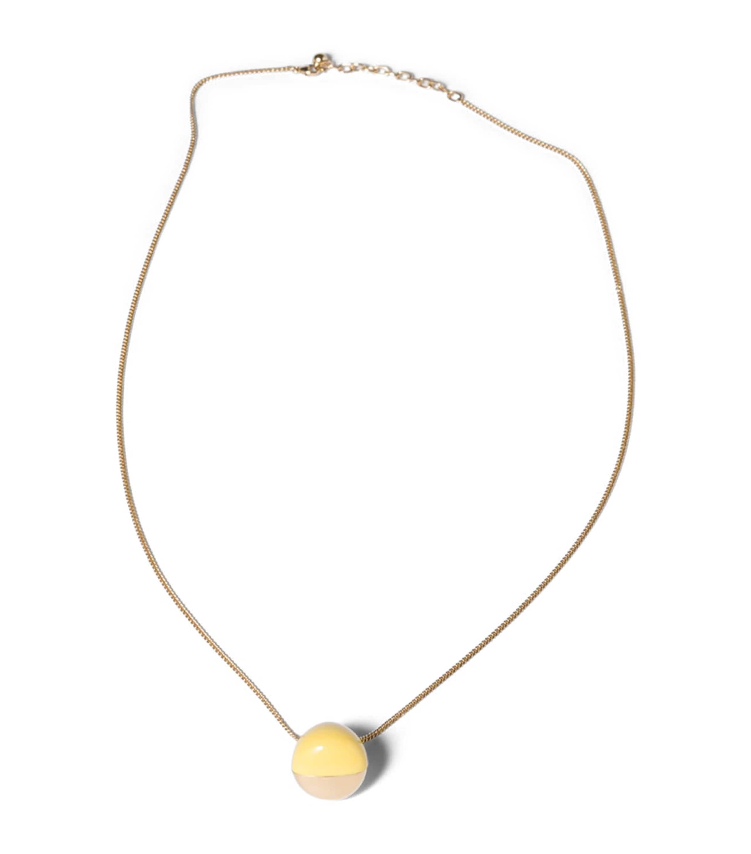 Enamelled Pendant Necklace