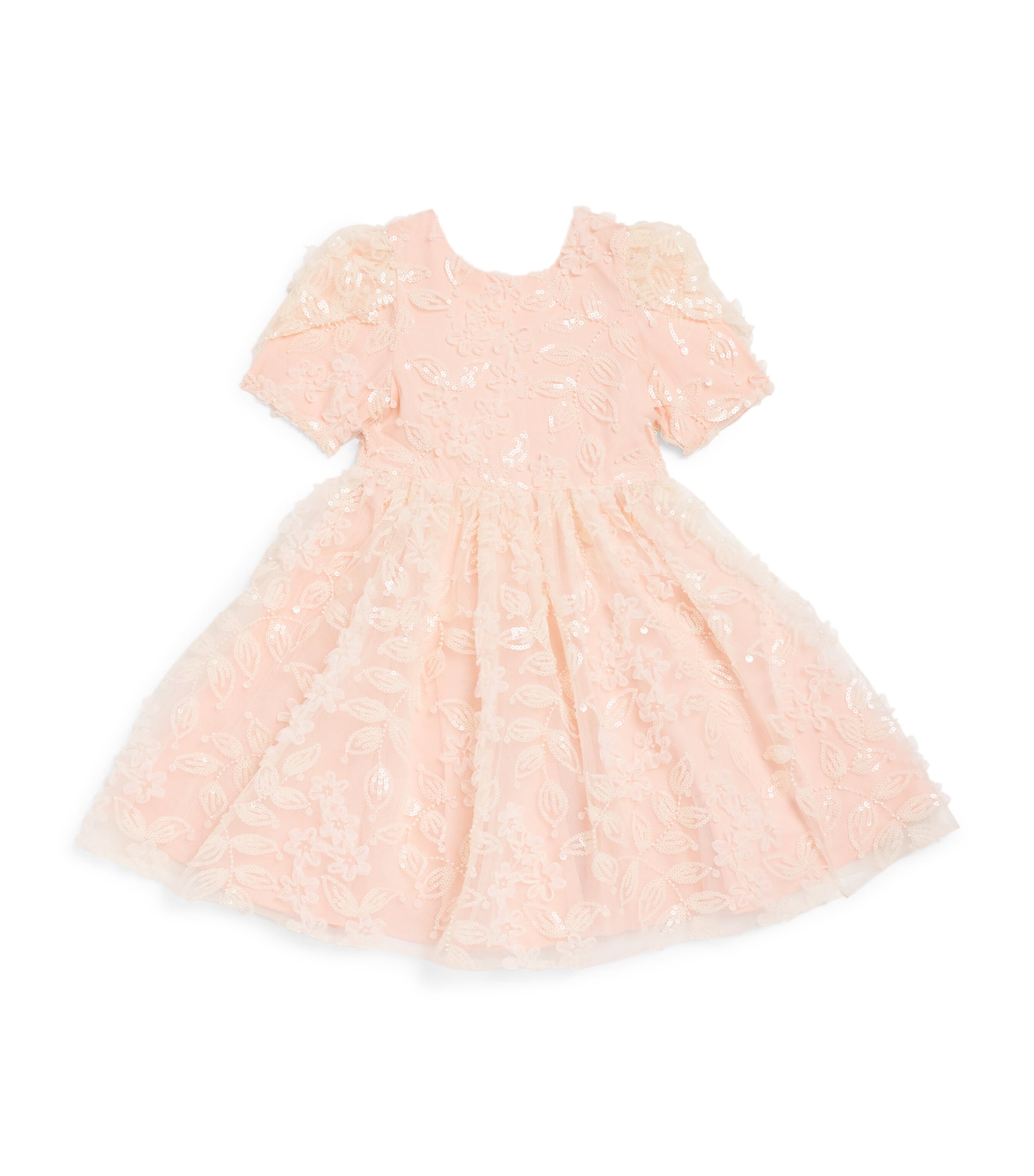 Tartine et Chocolat Embroidered Sequin Dress (2-12 Years)