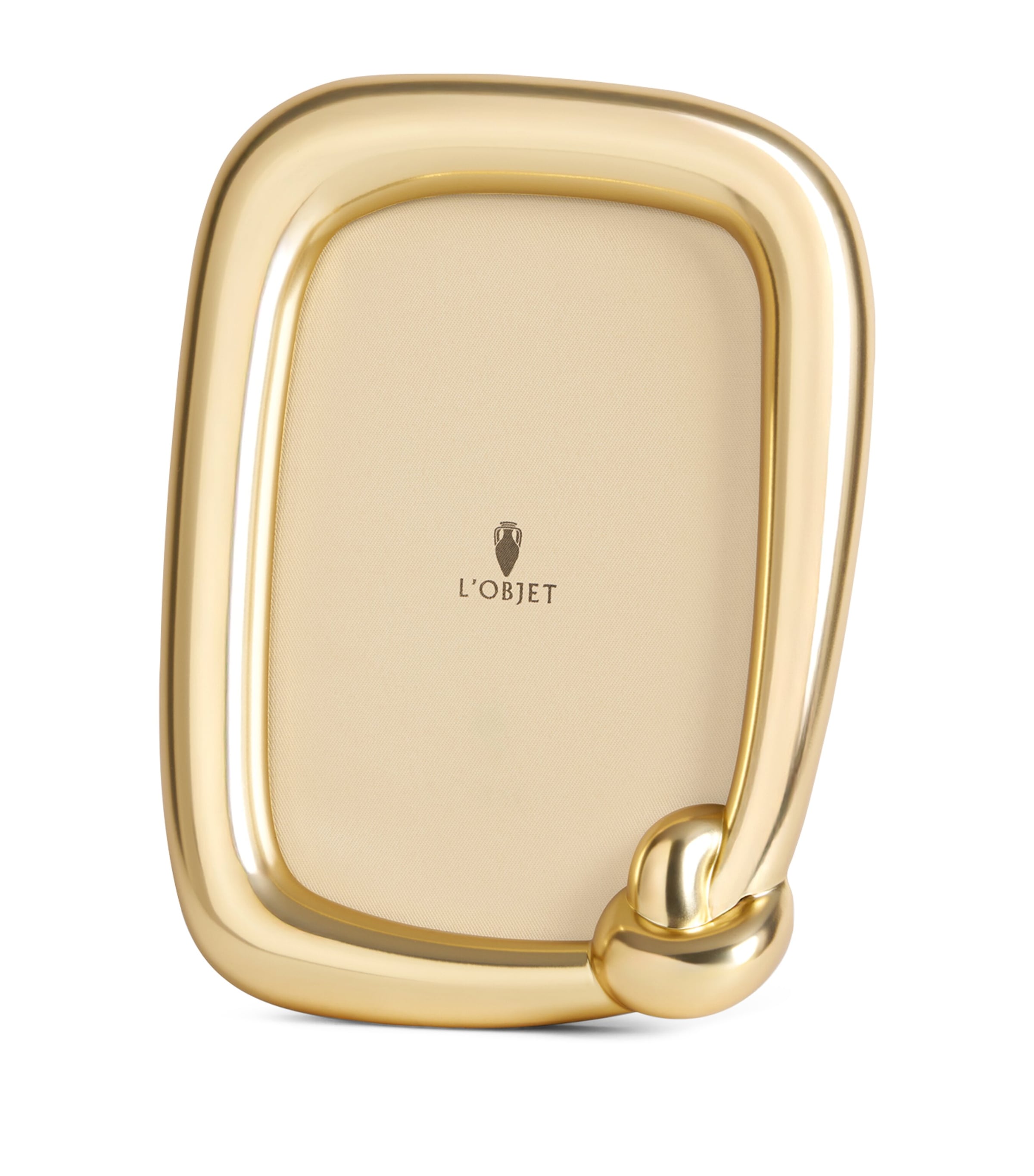L'Objet Knot Photo Frame (4” x 6”) Gold