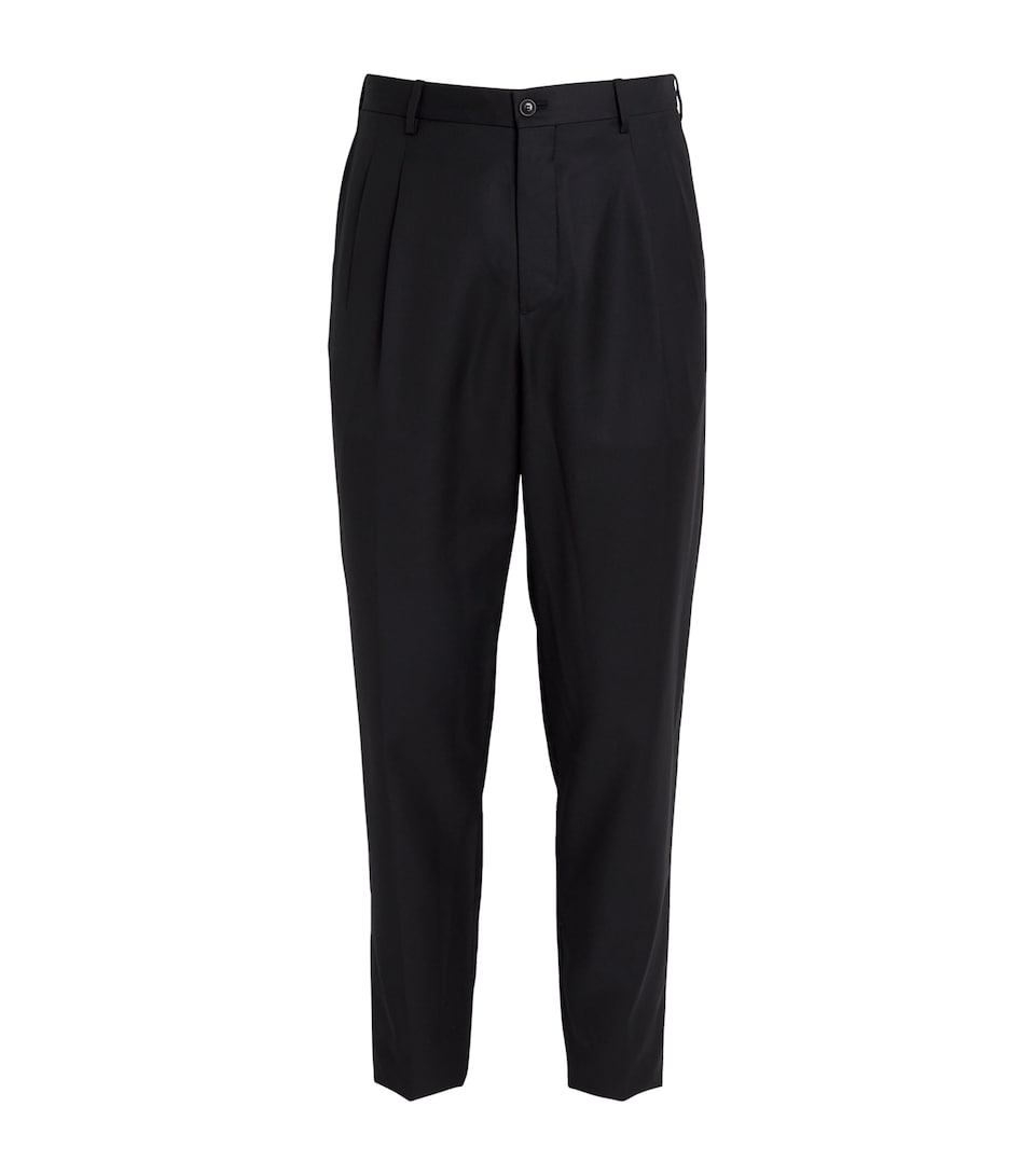 Virgin Wool Tailored Trousers