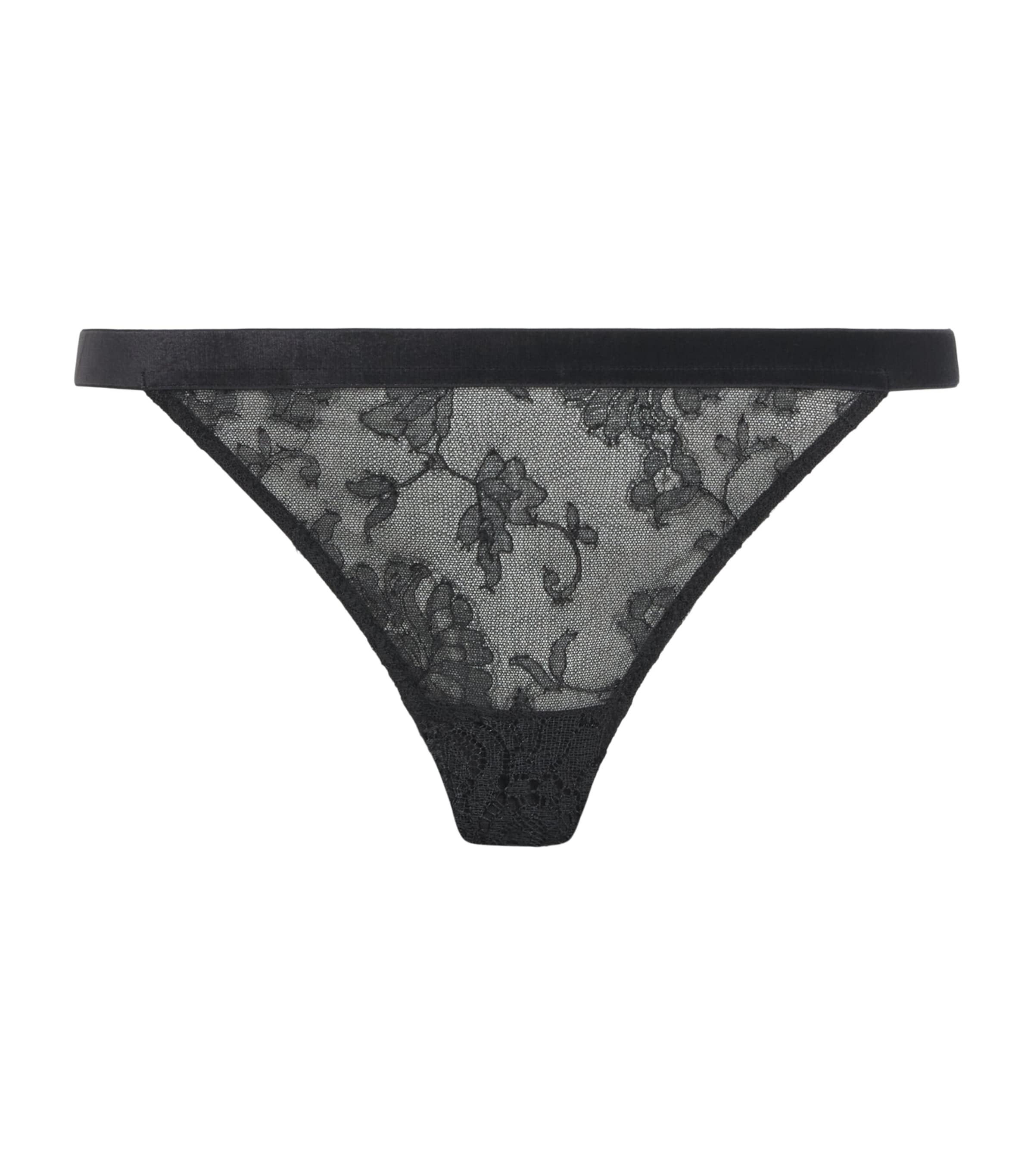 Chantelle Womens Shadow Tanga Black