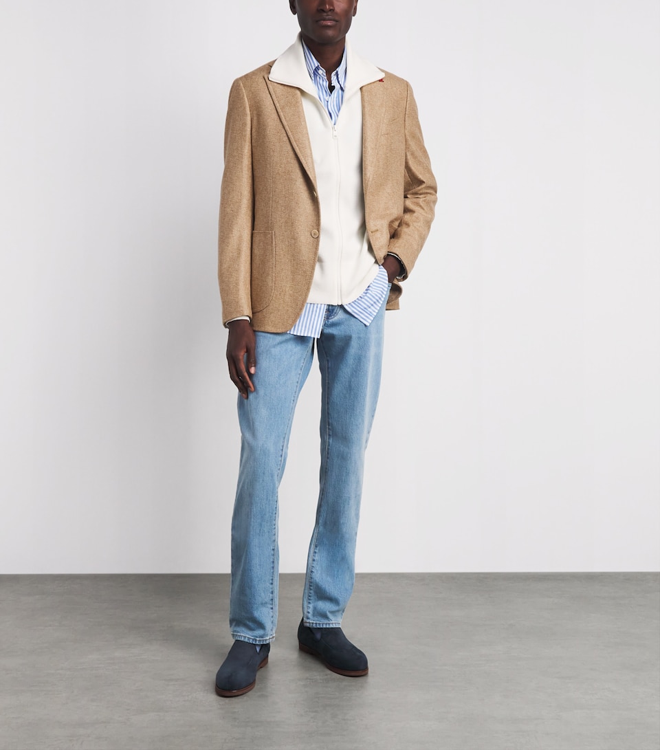 Isaia Mens Cashmere Capri Blazer
