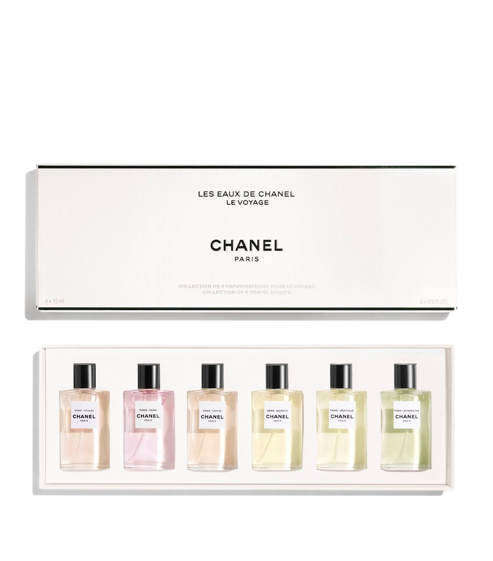 CHANEL LES EAUX DE CHANEL Le Voyage Collection (6 x 15ml)