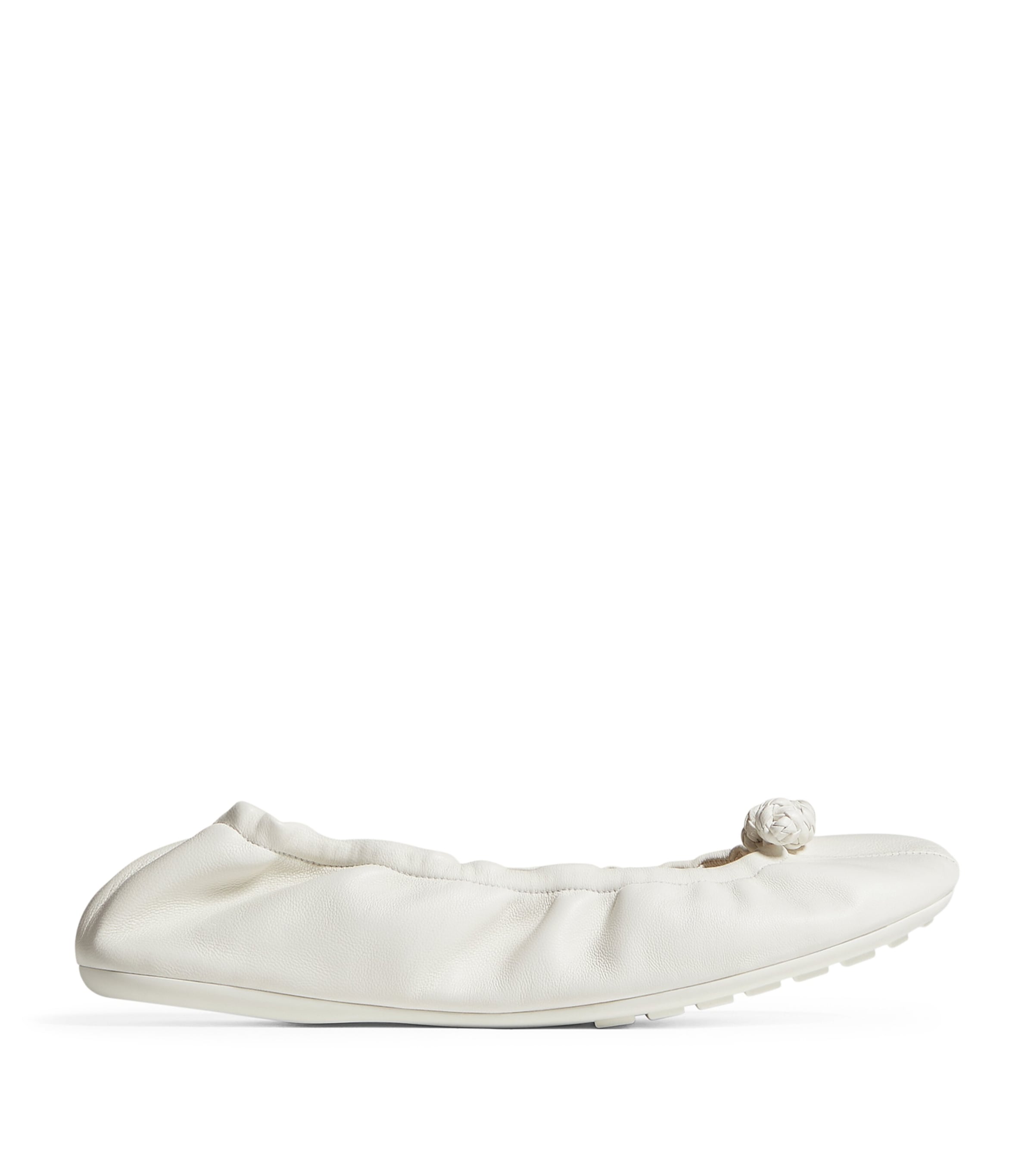 Bottega Veneta Leather Ballet Flats
