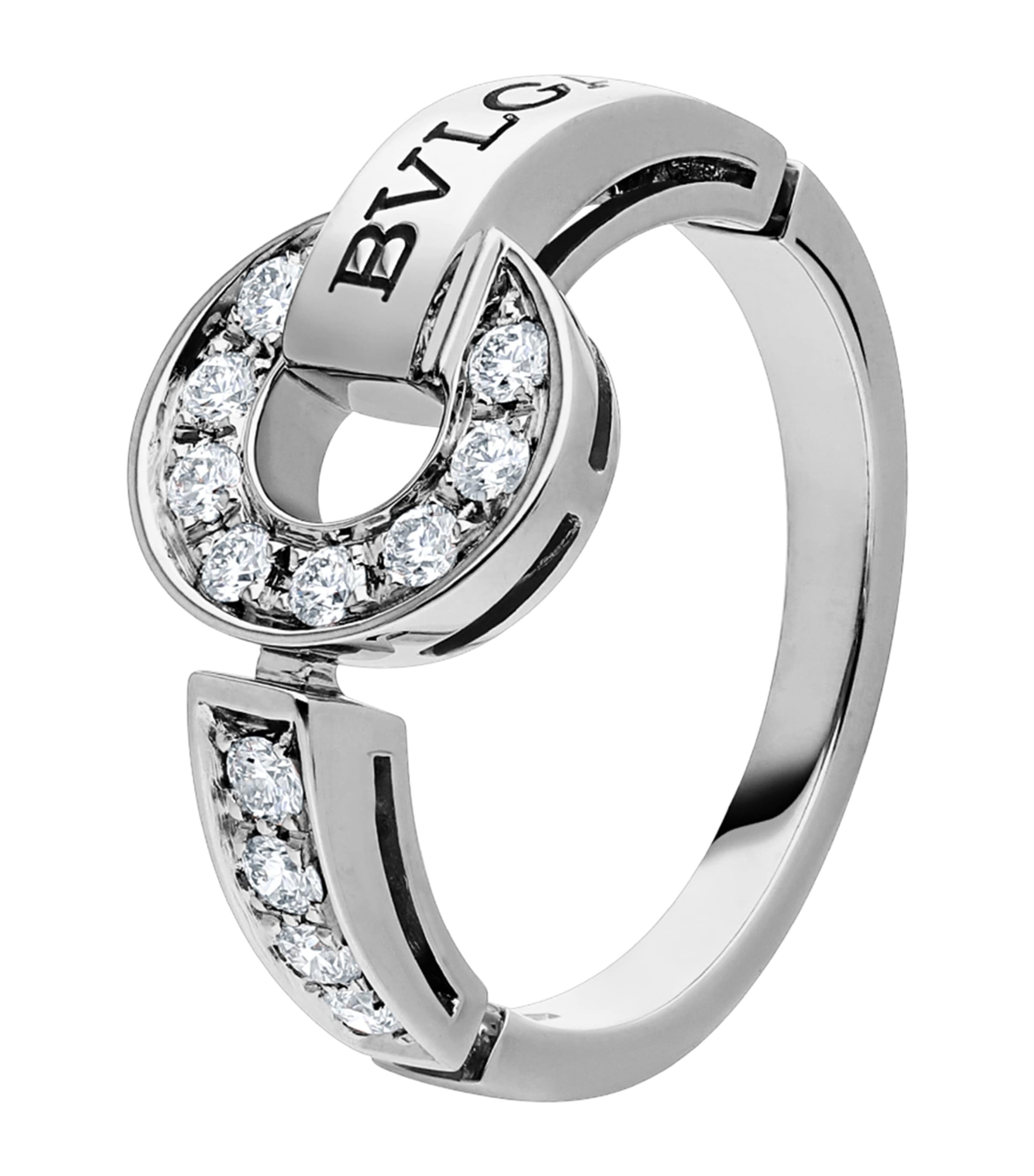 White Gold and Diamond BVLGARI BVLGARI Ring