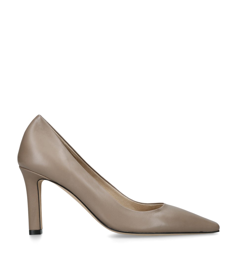 Carla Leather Pumps 80
