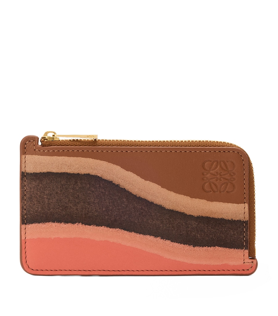 Leather Landscape Coin Card Holder