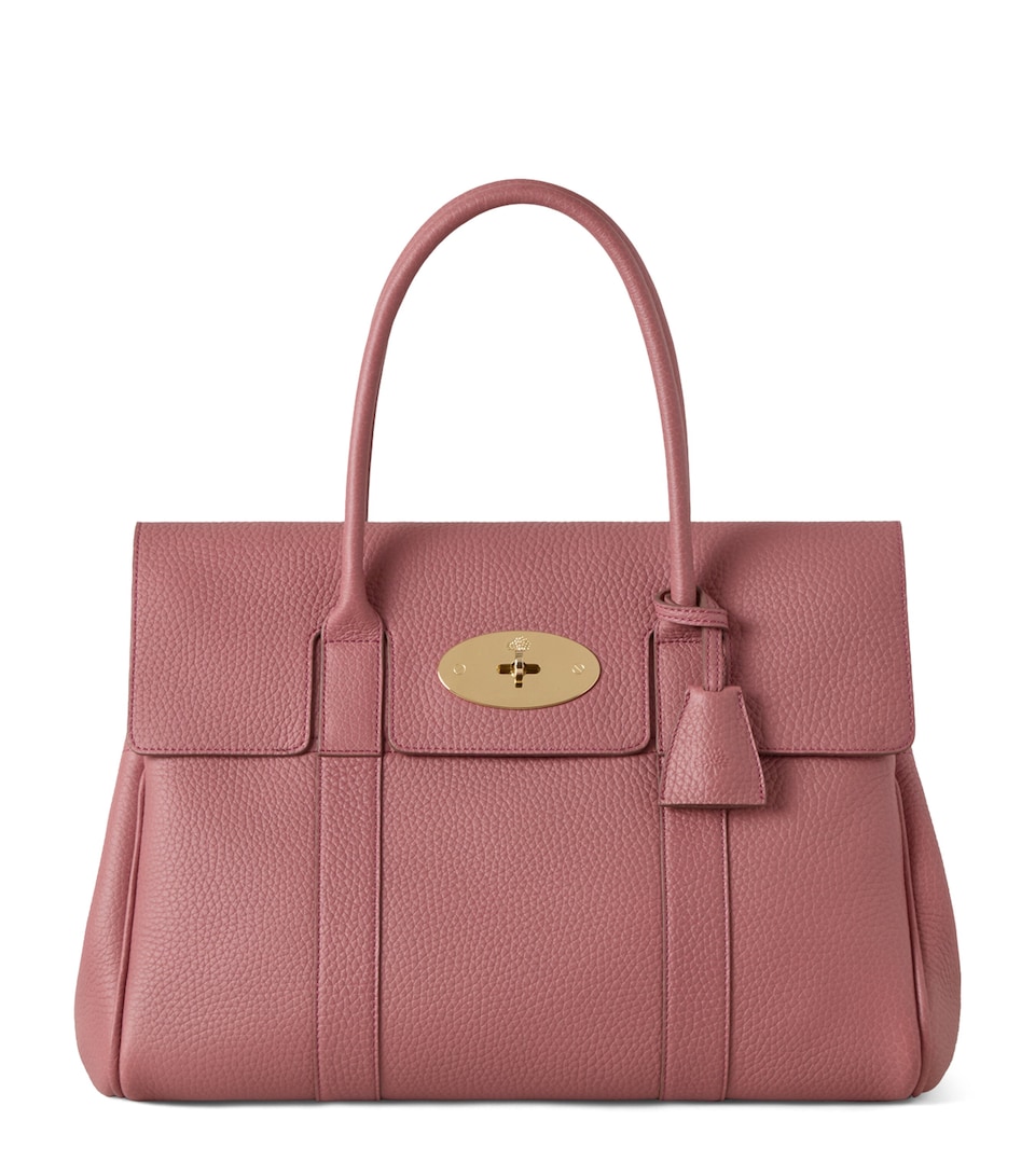 Mulberry Leather Bayswater Top-Handle Bag Pink Scrumpy
