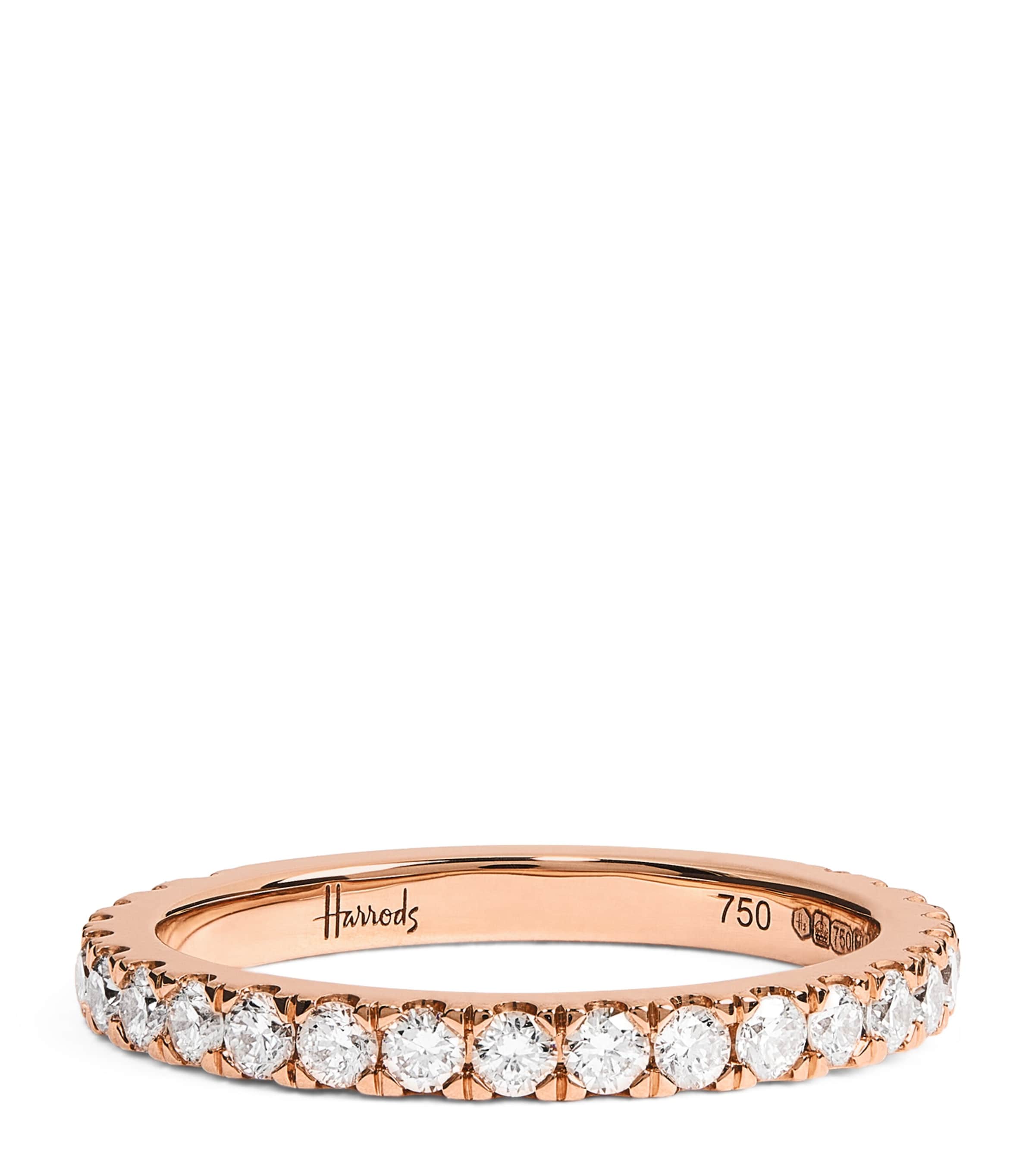 Rose Gold and Diamond Eternity Ring (0.72ct)
