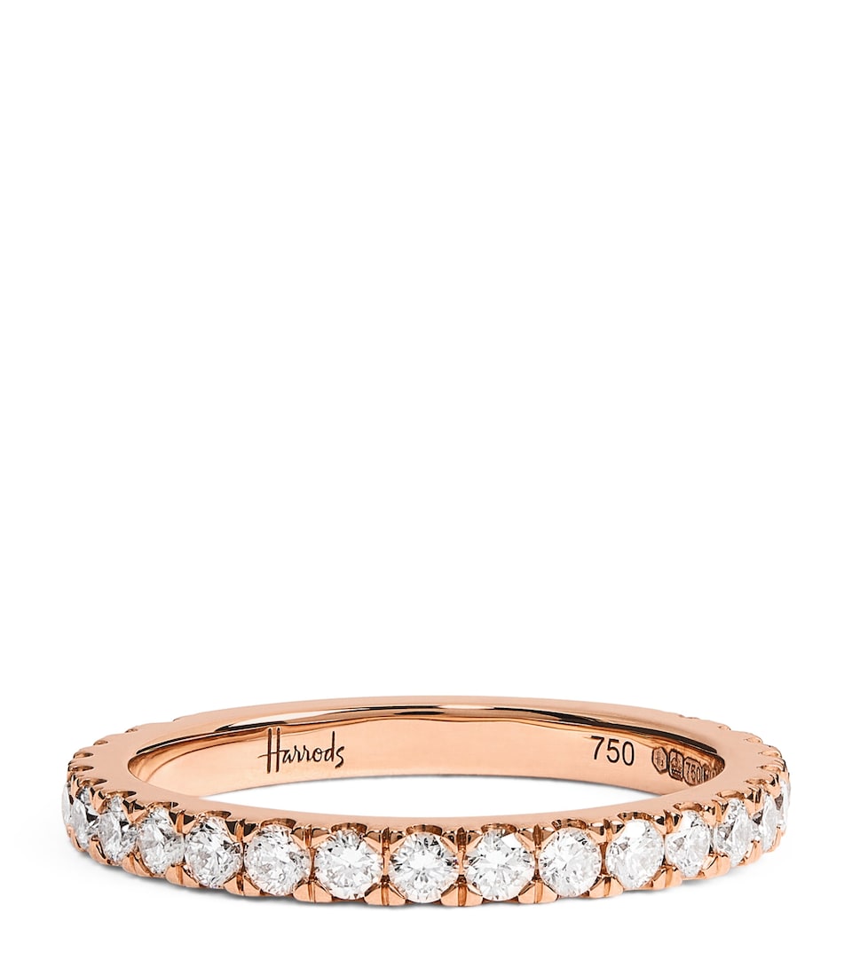 Rose Gold and Diamond Eternity Ring (0.45ct)