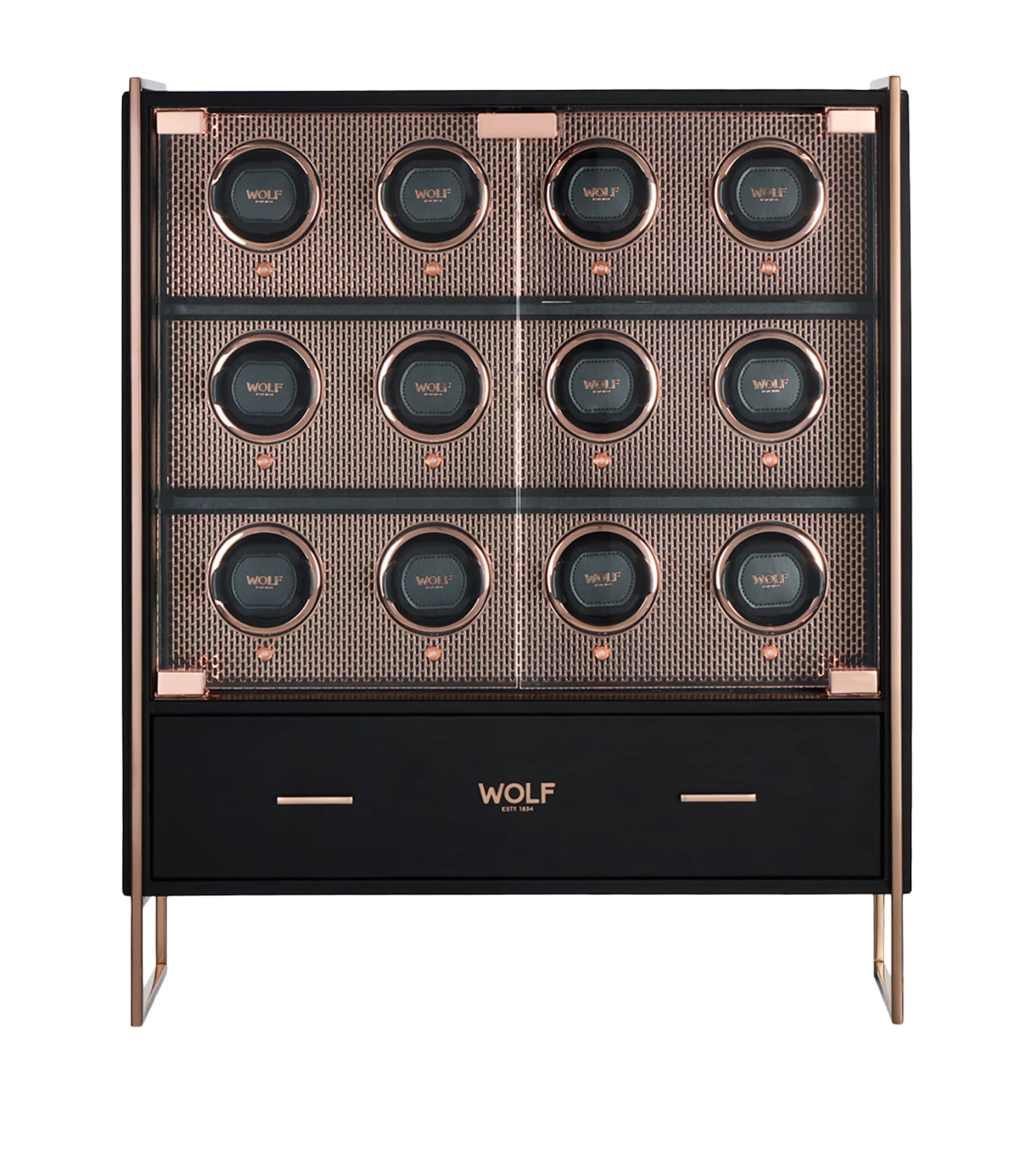 Axis 12-Piece Watch Winder Cabinet