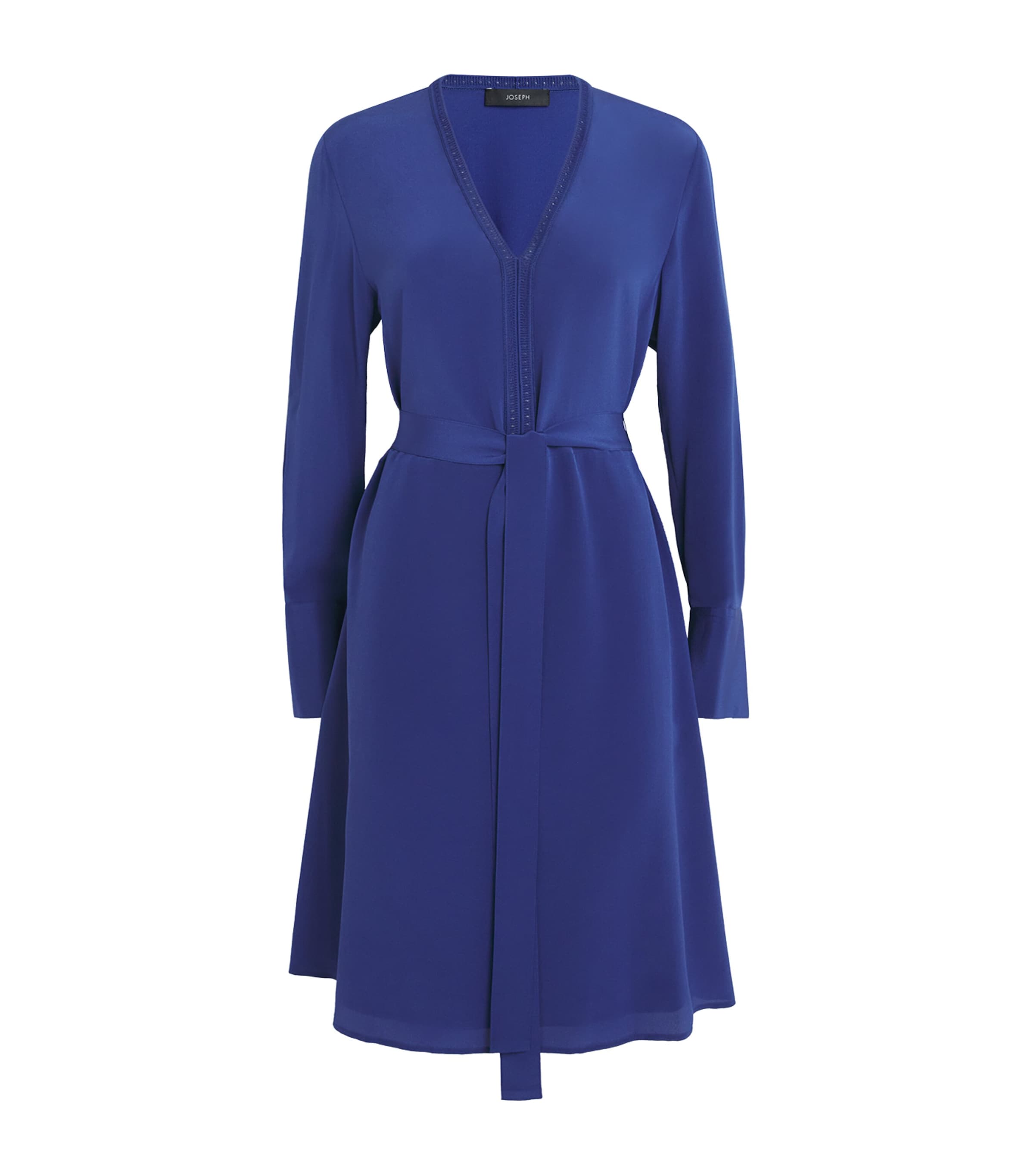 Silk V-Neck Siam Mini Dress