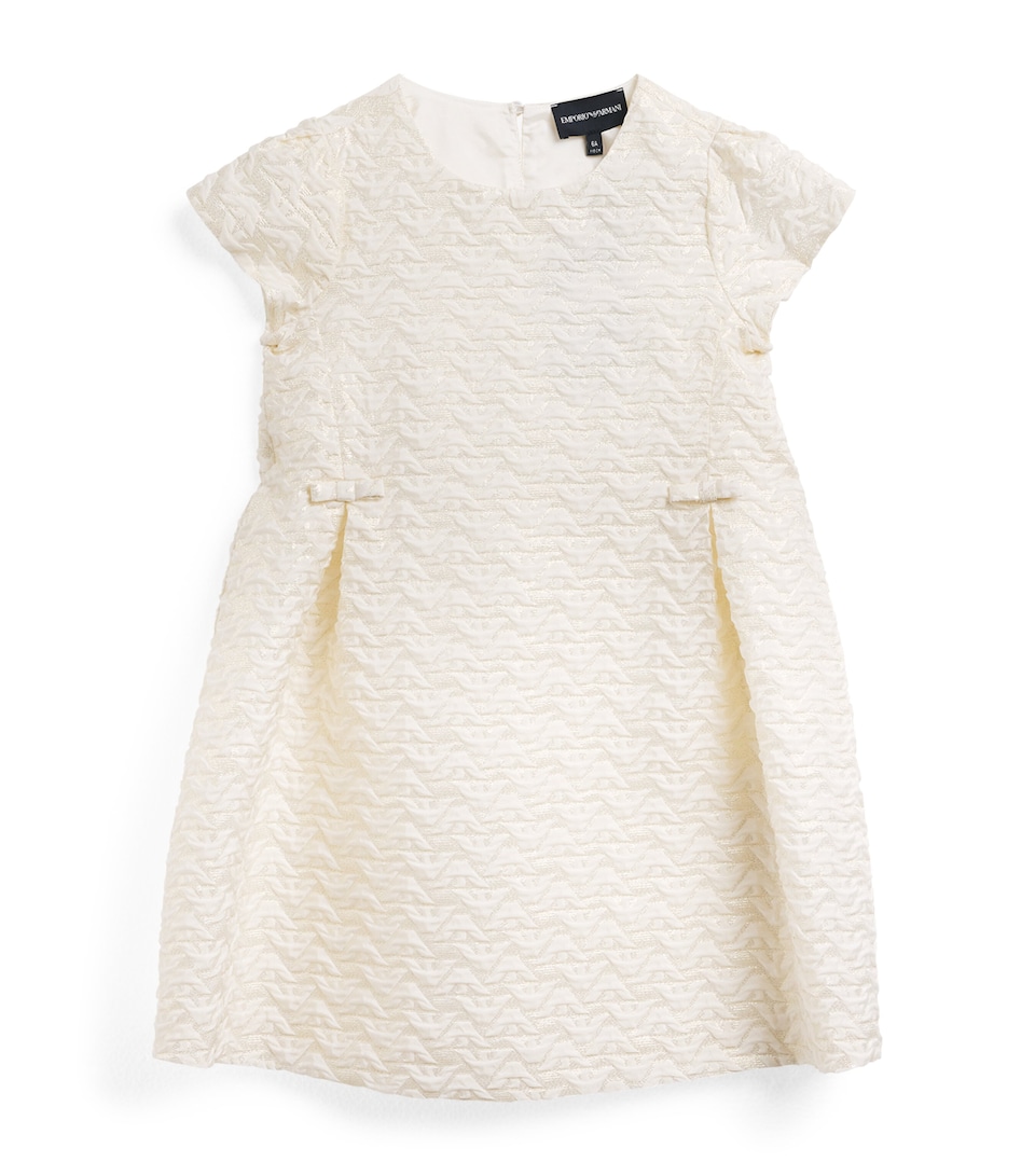 Cloque Logo Dress (4-14 Years)