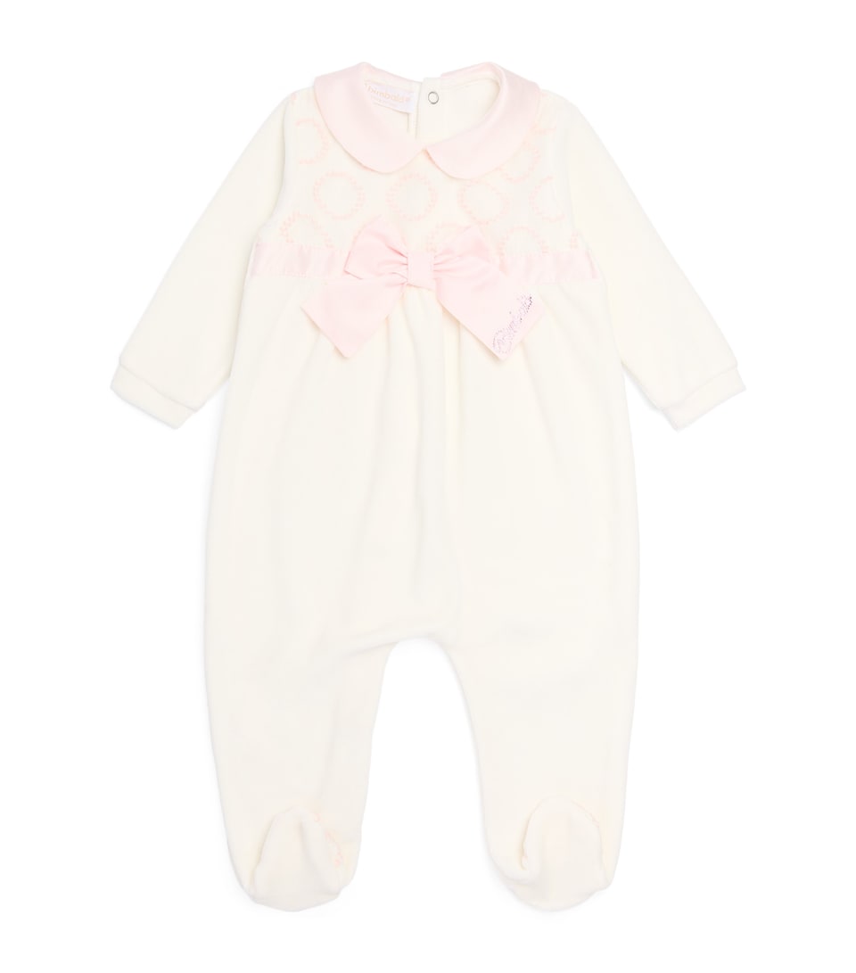 Bimbalo Front Bow All-In-One (1-24 Months) Pink