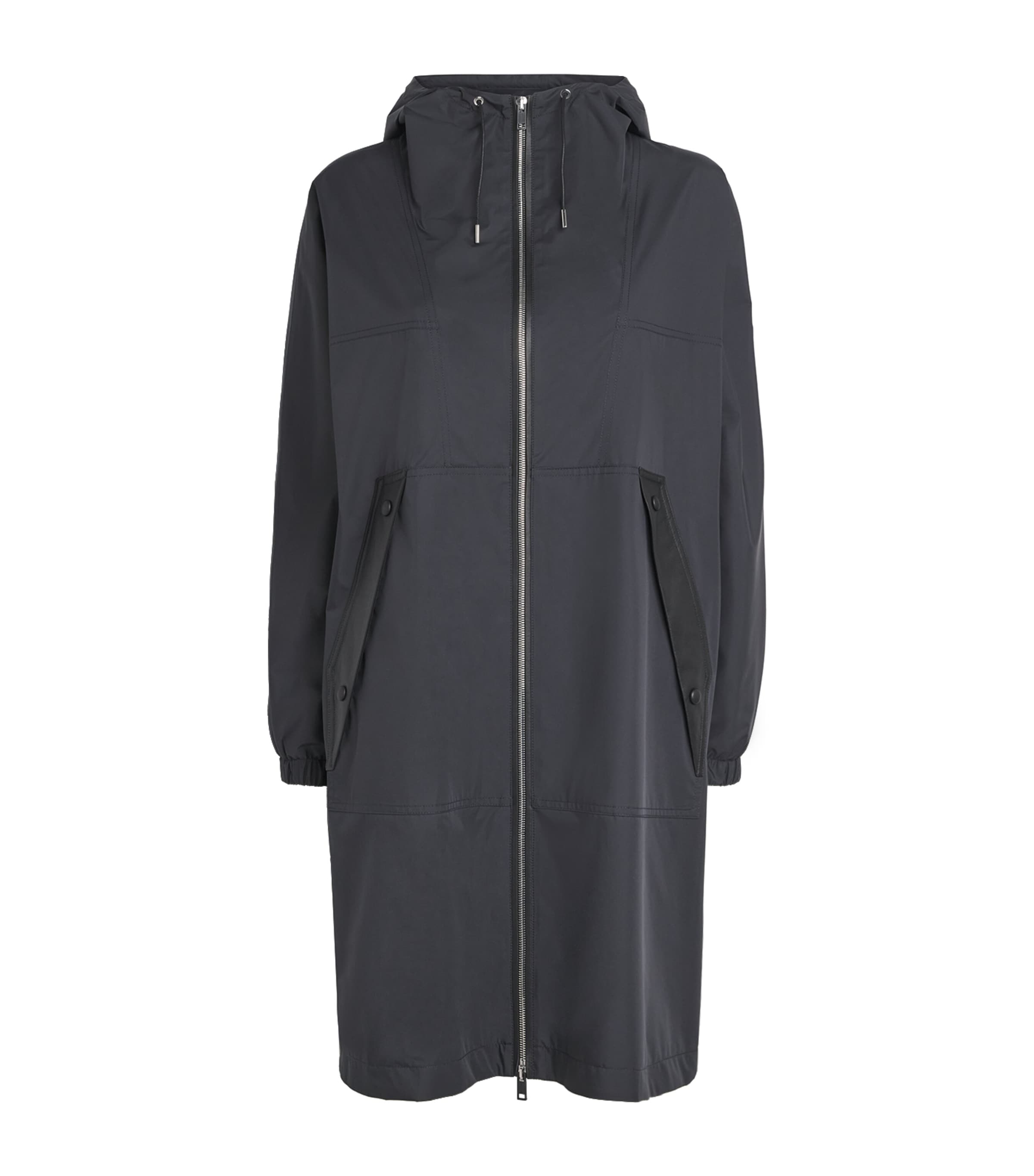 Yves Salomon Womens Waterproof Hooded Parka