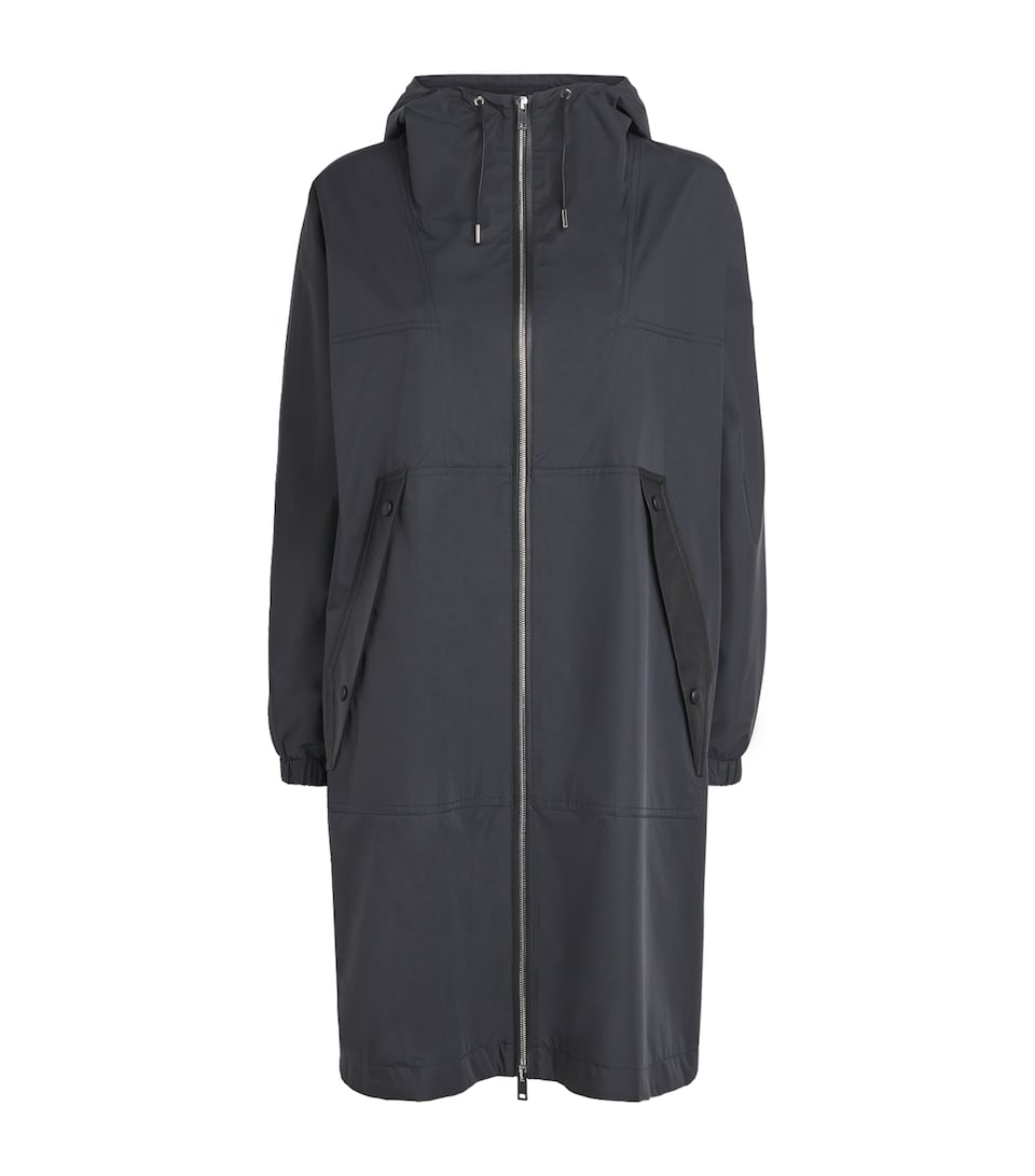 Yves Salomon Womens Waterproof Hooded Parka