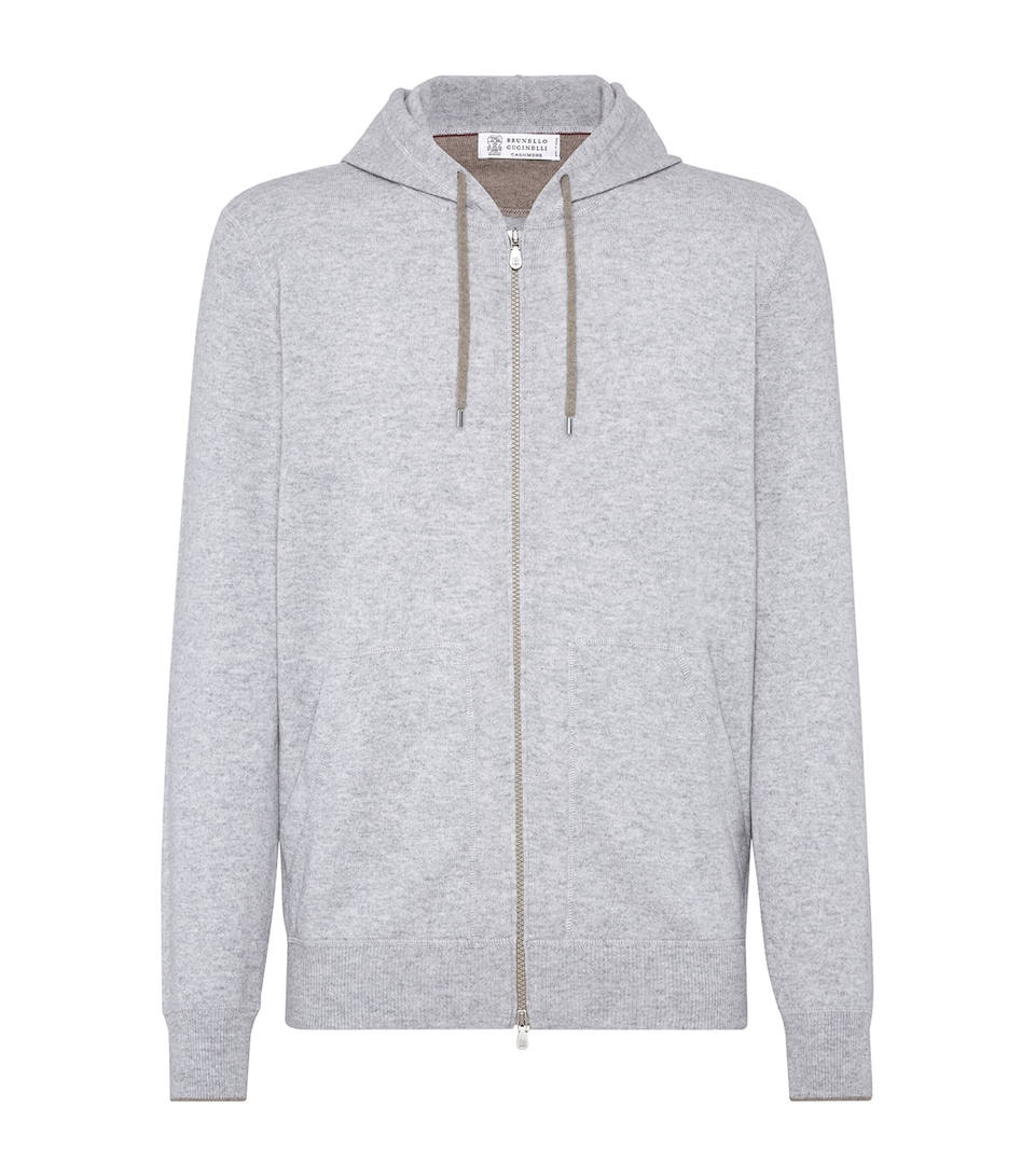 Cashmere Hooded Cardigan