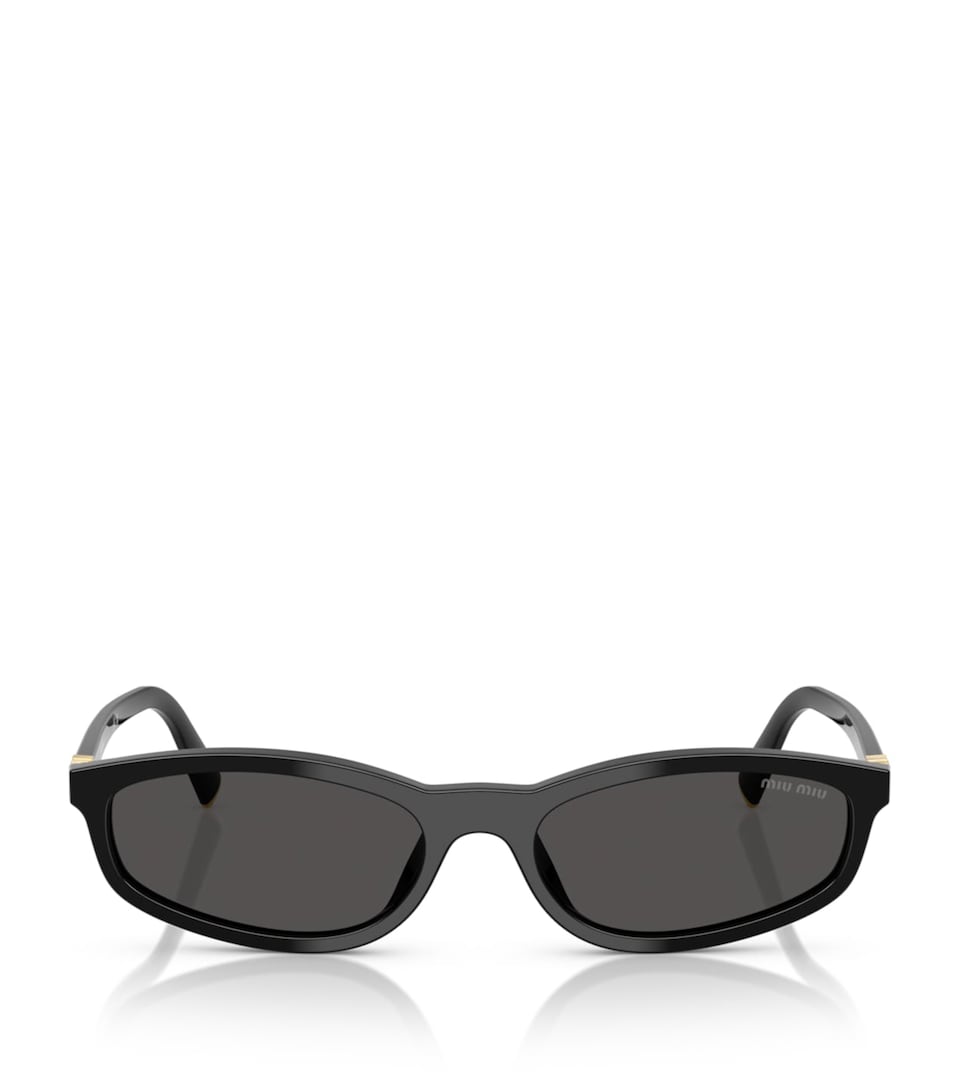 Acetate Oval Sunglasses