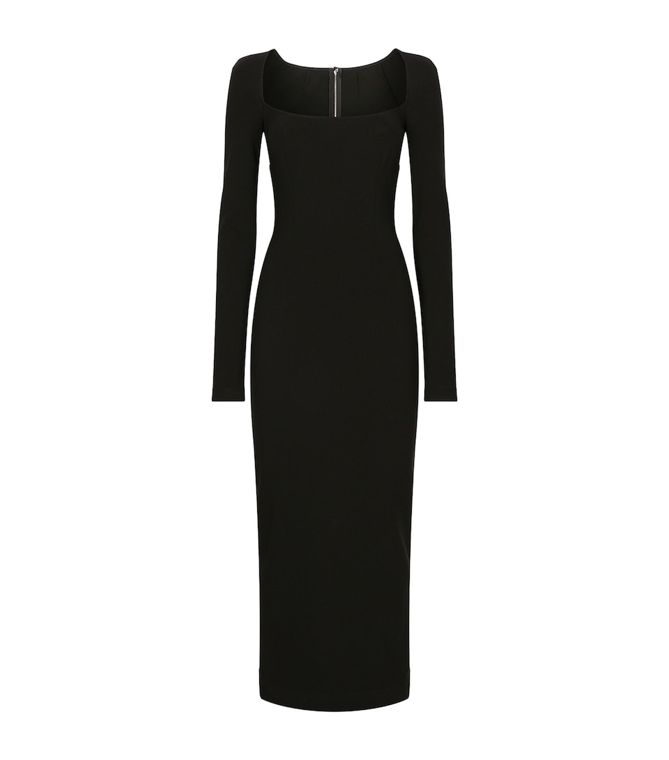 Jersey Long-Sleeve Dress