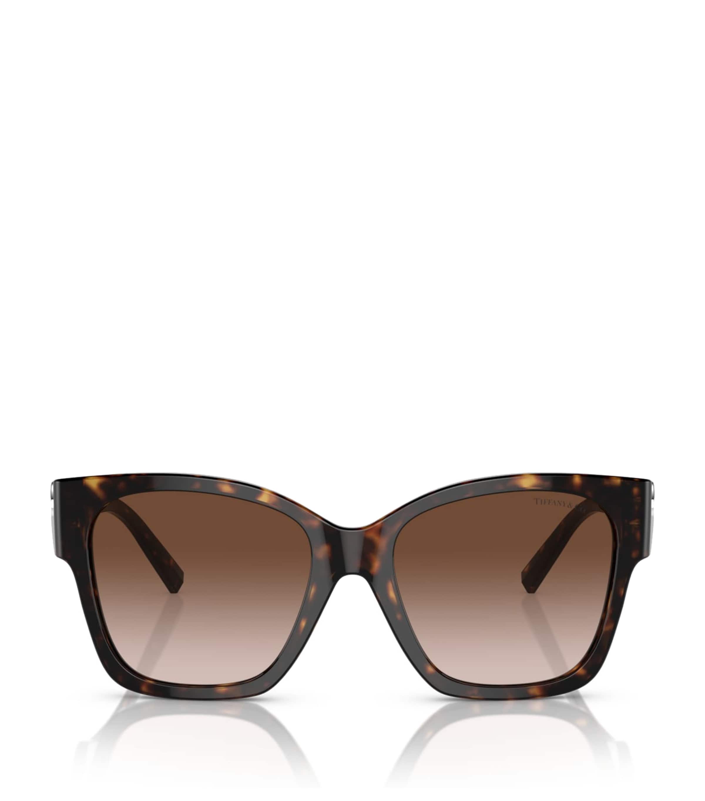 Tiffany & Co. Acetate Square Oversized Sunglasses