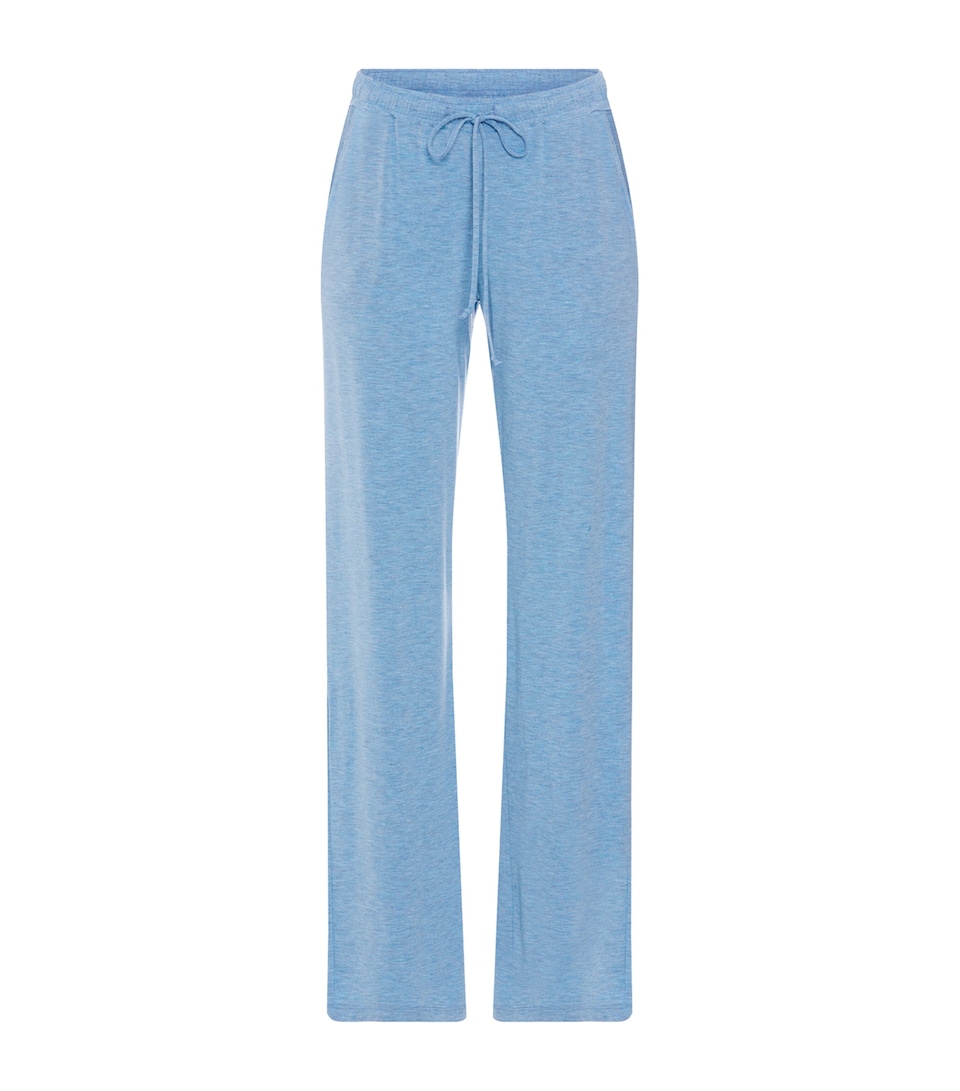Hanro Womens Natural Elegance Trousers Bluebird Melange
