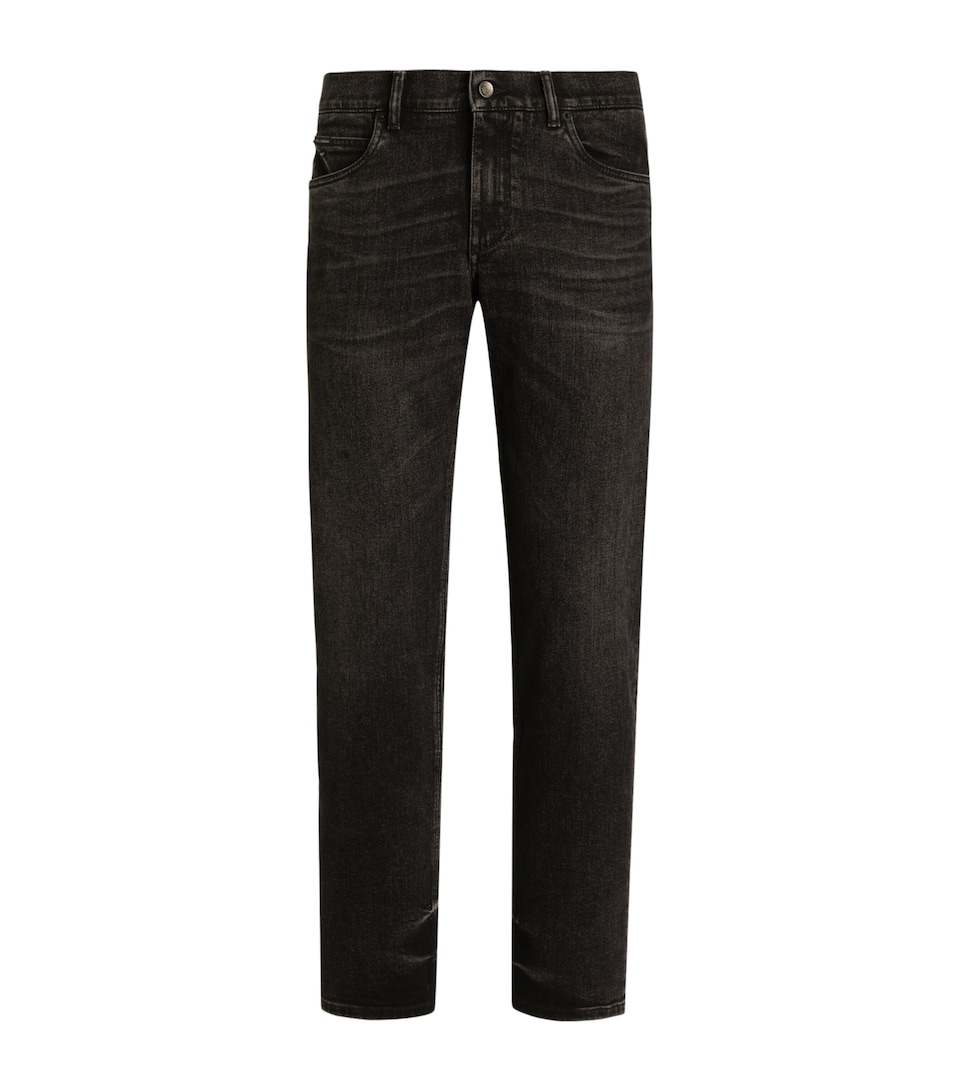 Dolce&Gabbana Mens DG Patch Slim Jeans Combined Colour