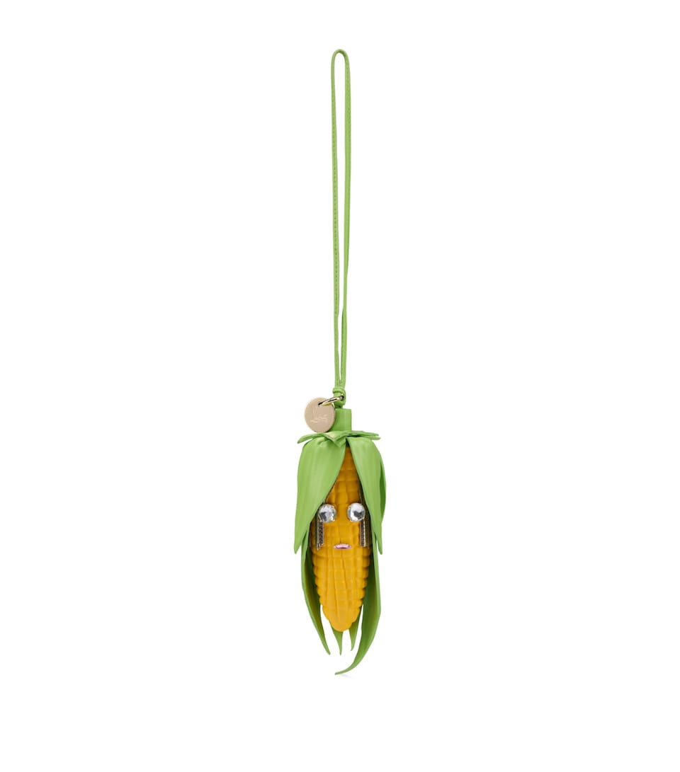 Christian Louboutin Leather Corn Bag Charm