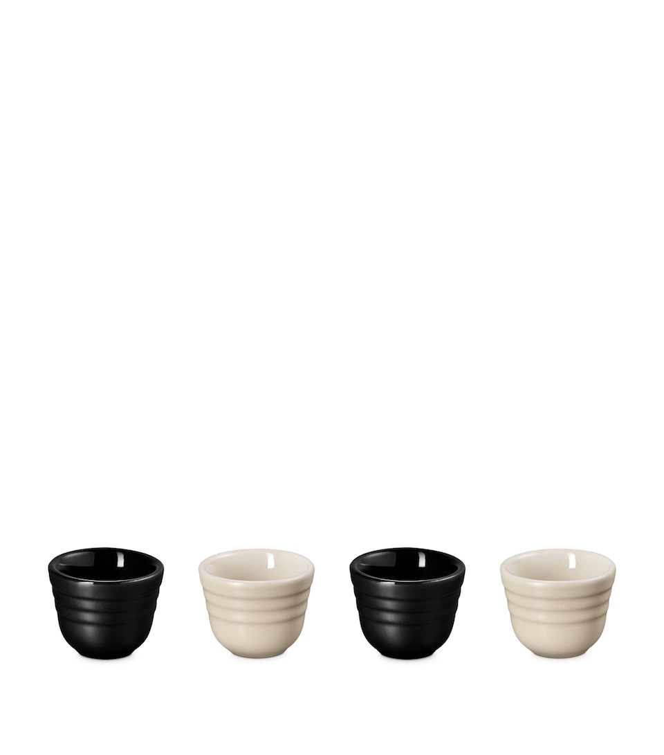 Le Creuset Stoneware Serenity Egg Cups (Set of 4) Mixed