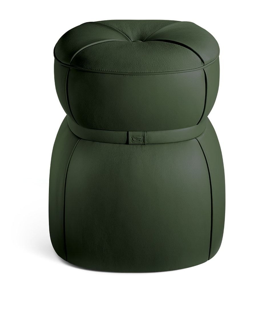 Leather Leplì Pouf