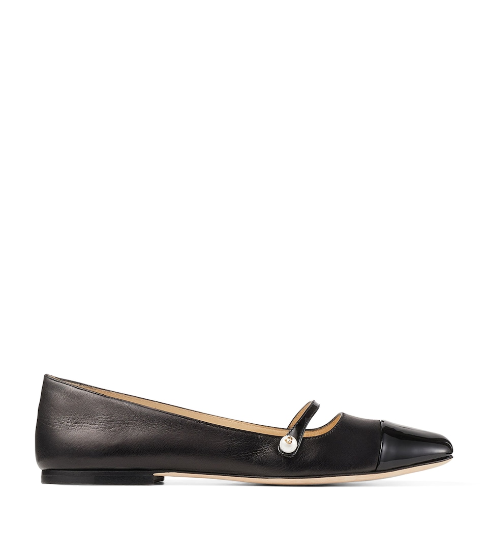 Elisa Leather Ballet Flats