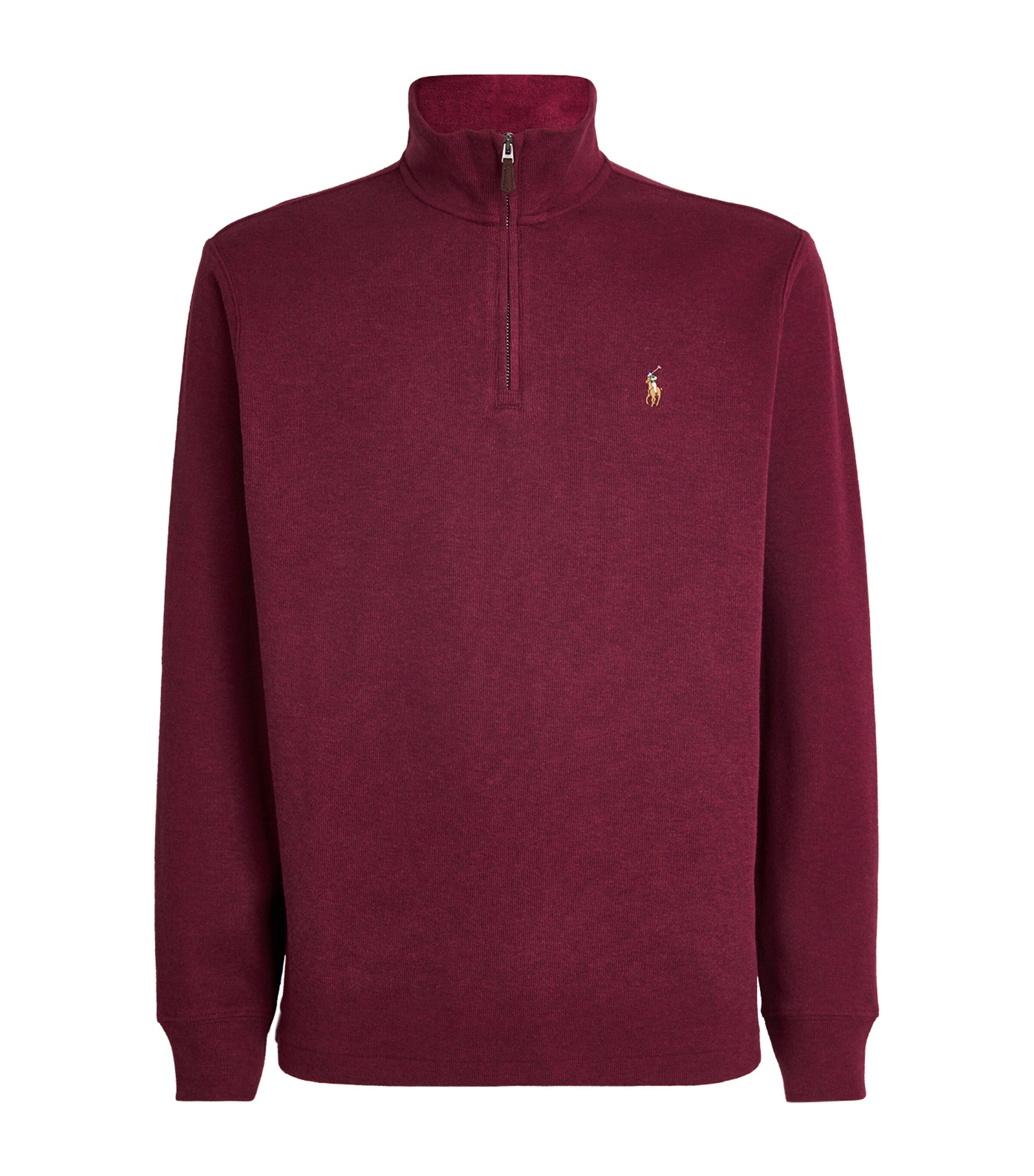Cotton Quarter-Zip Sweater