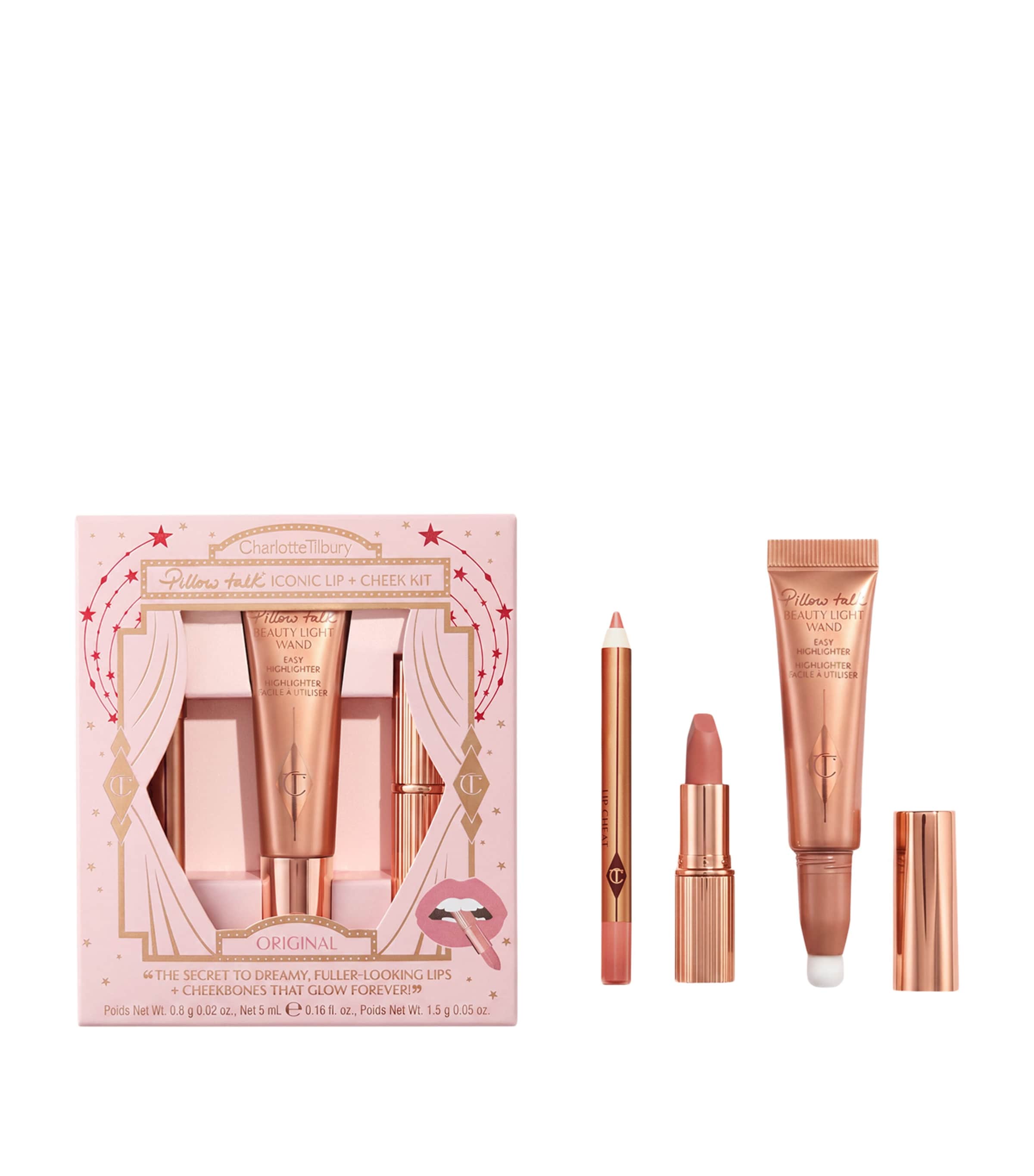 Charlotte Tilbury Pillow Talk Iconic Lip and Cheek Kit Pink
