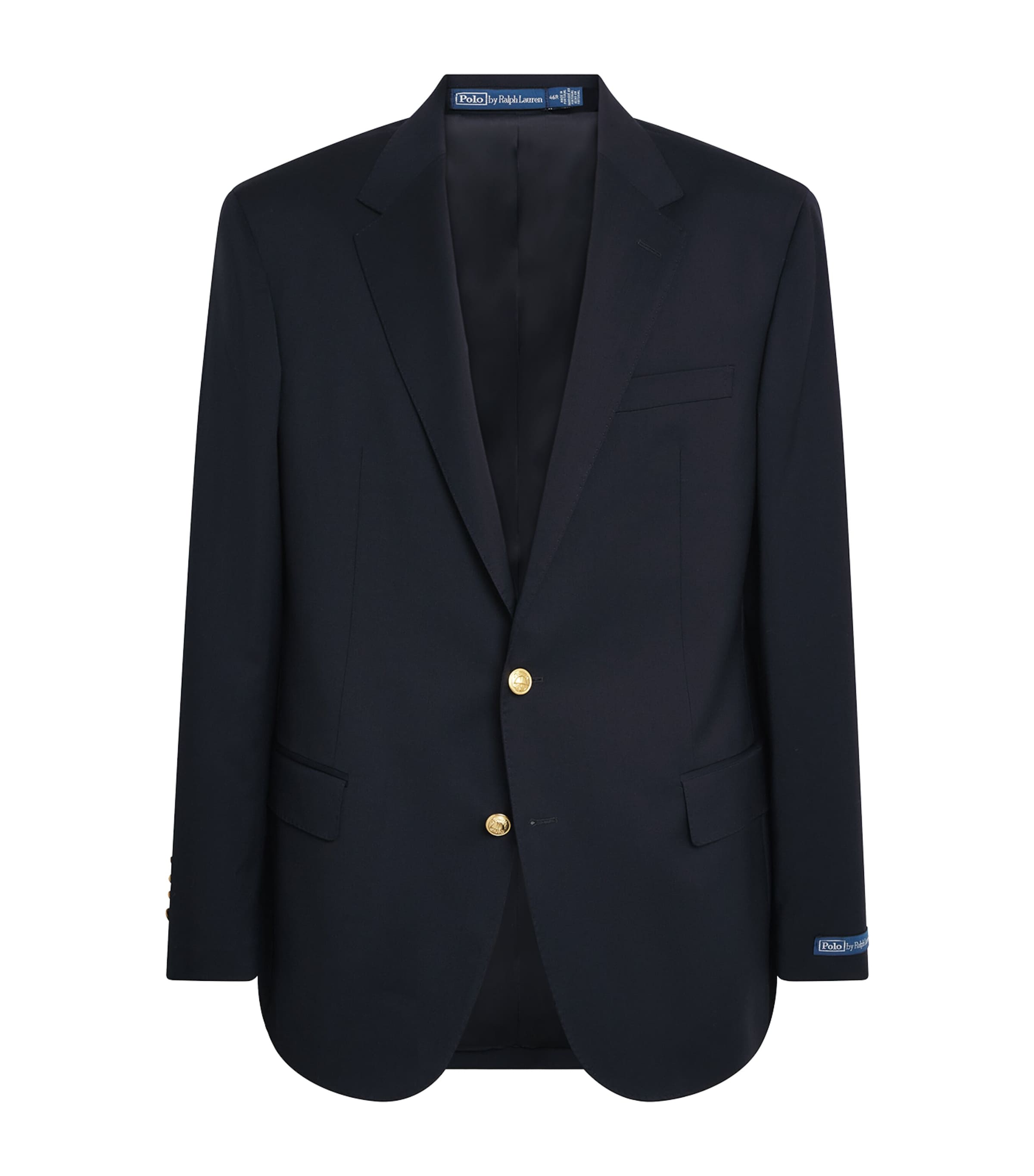 Polo Ralph Lauren Mens Wool Doeskin Blazer Classic Navy