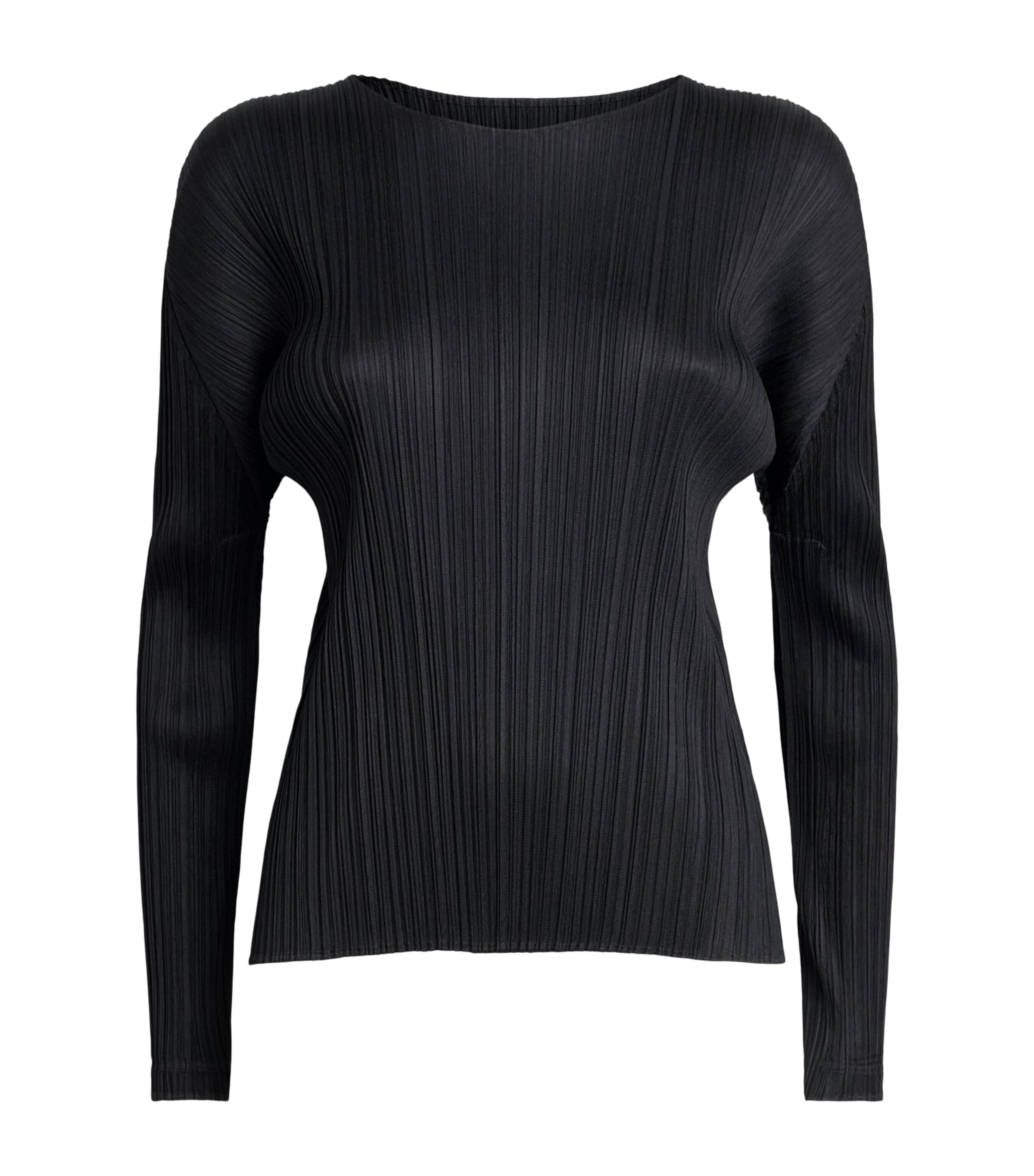 Pleats Please Issey Miyake Womens Monthly Colors February Top Black
