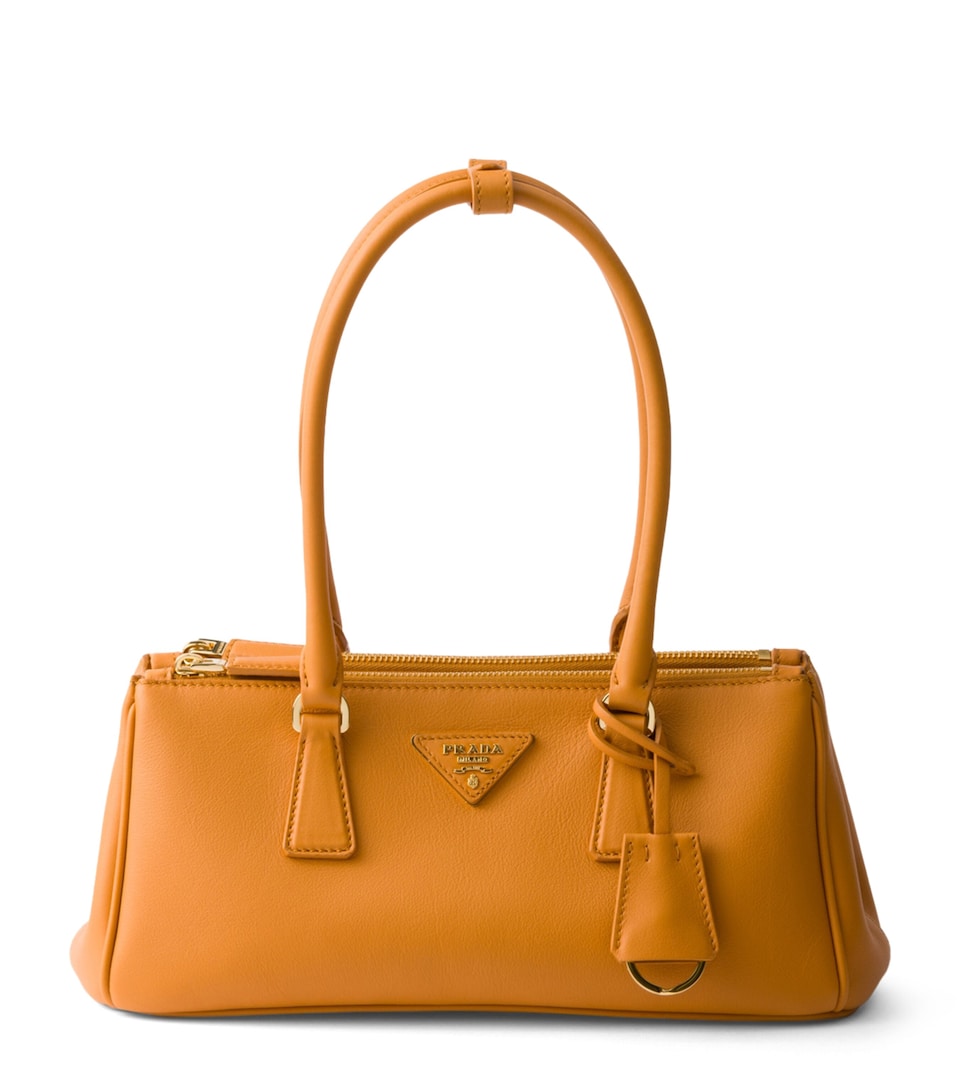 Prada Medium Leather Galleria Top-Handle Bag