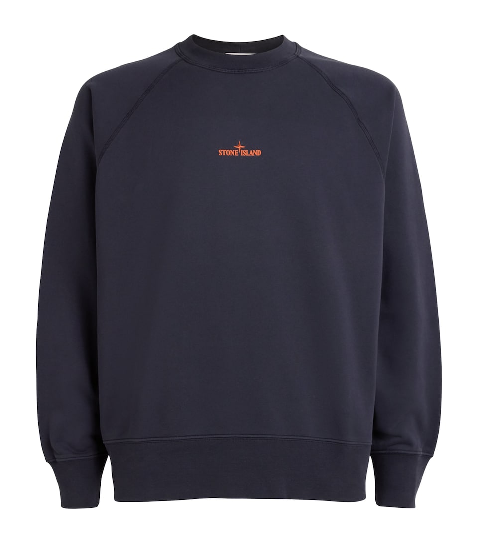 Stone Island Mens Oversized Desert Print Sweatshirt