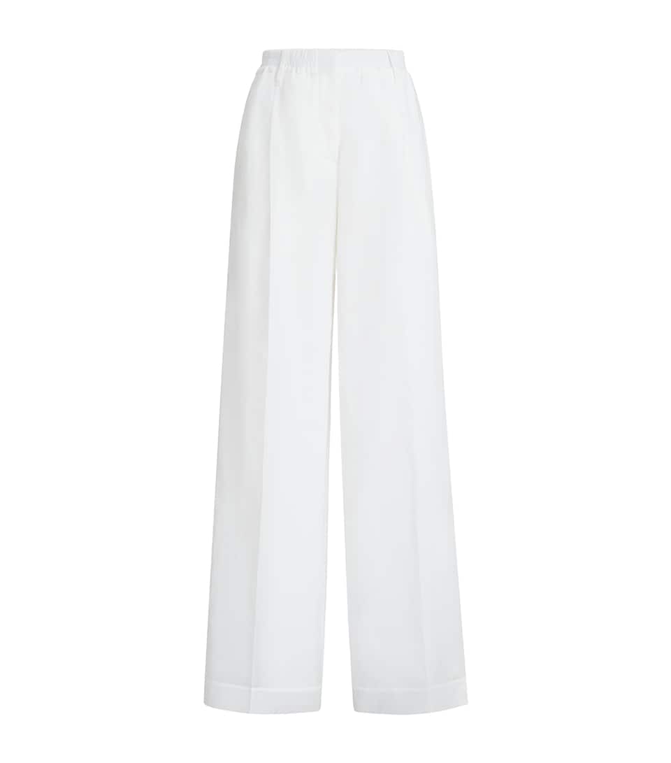Brunello Cucinelli Womens Cotton Organza Trousers