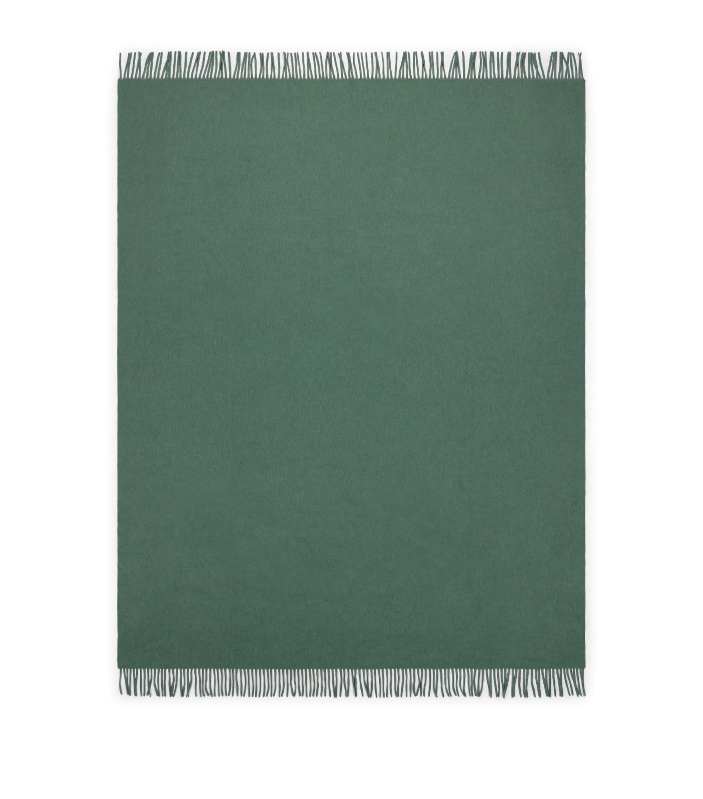 Begg x Co Cashmere Arran Solid Throw (147cm x 183cm) Strath