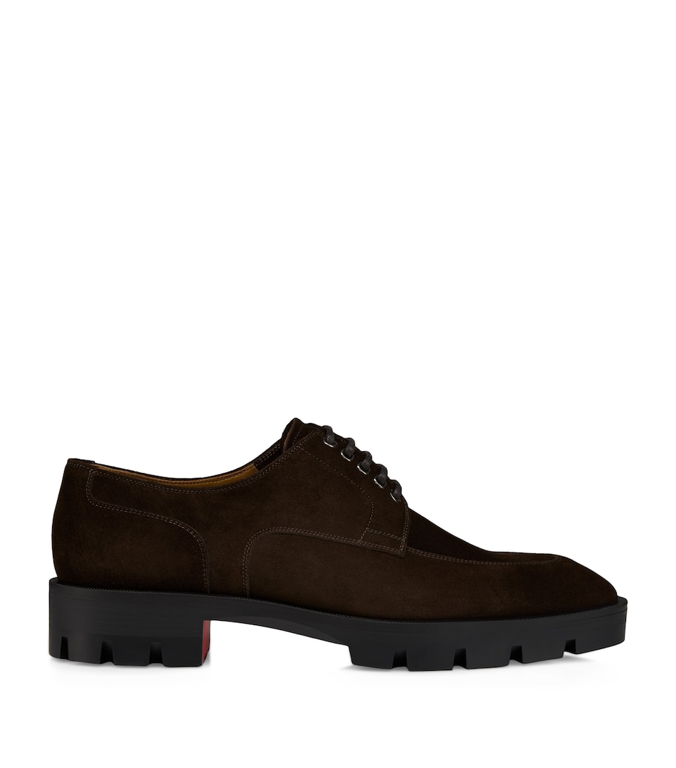 Davisol Lion Leather Derby Shoes