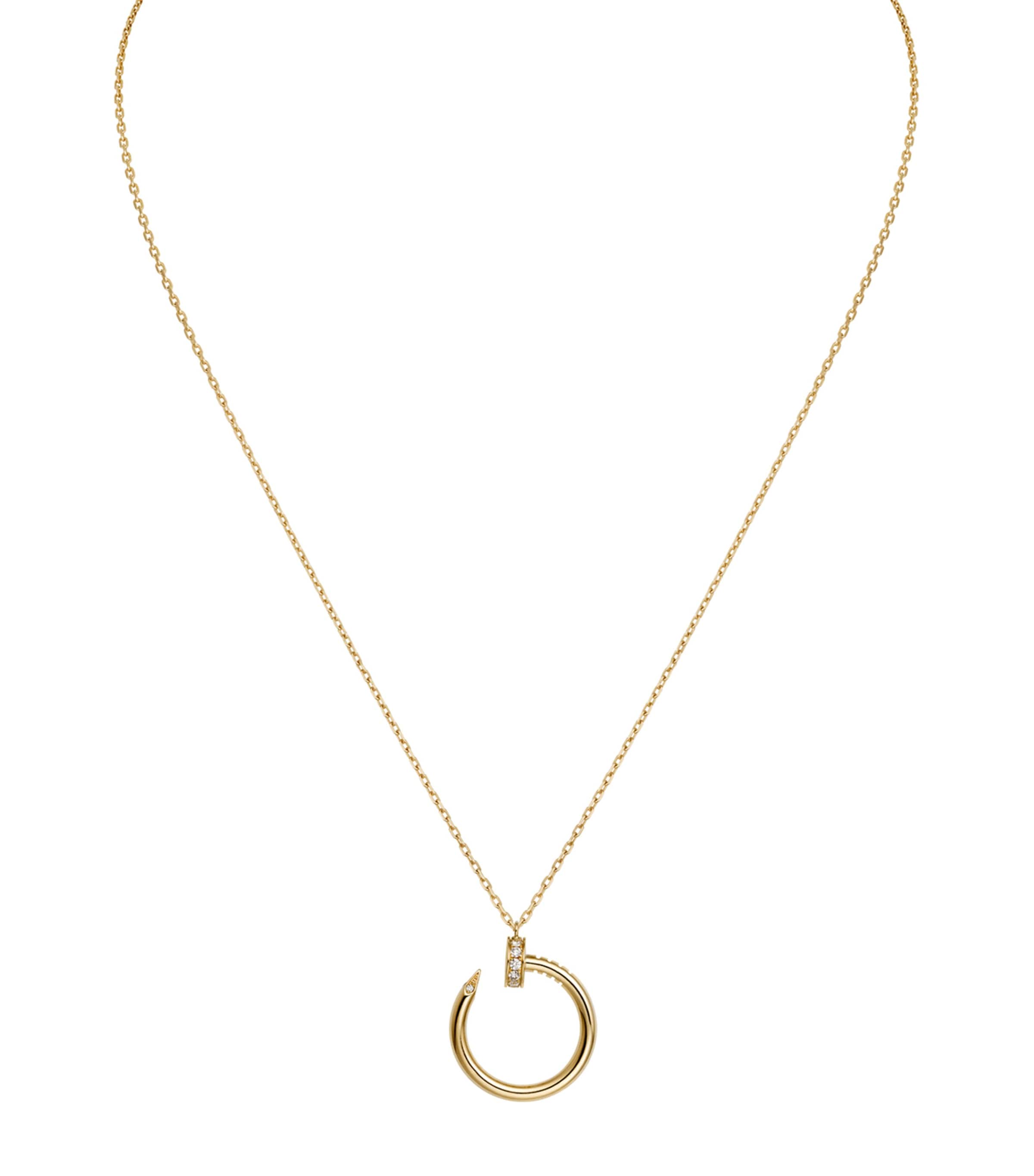 Yellow Gold and Diamond Juste un Clou Necklace