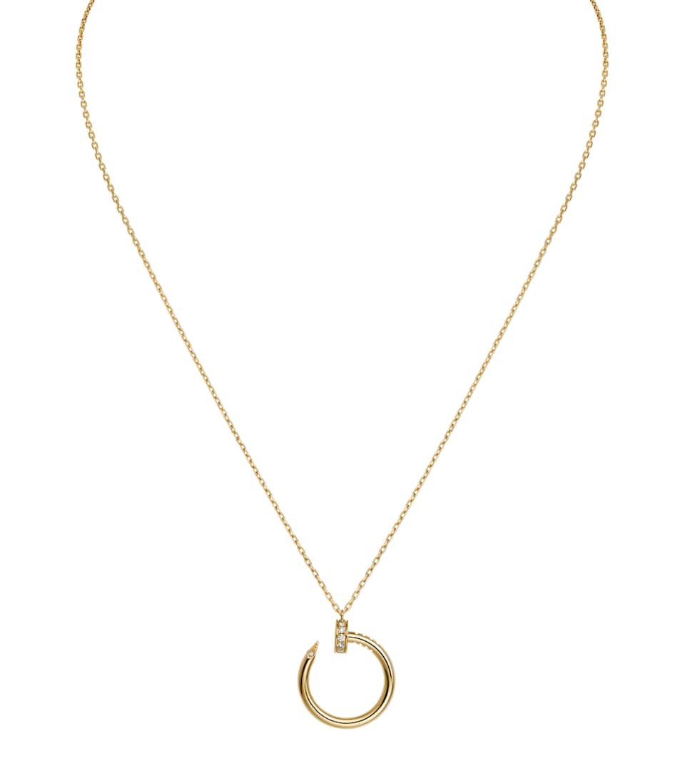 Yellow Gold and Diamond Juste un Clou Necklace