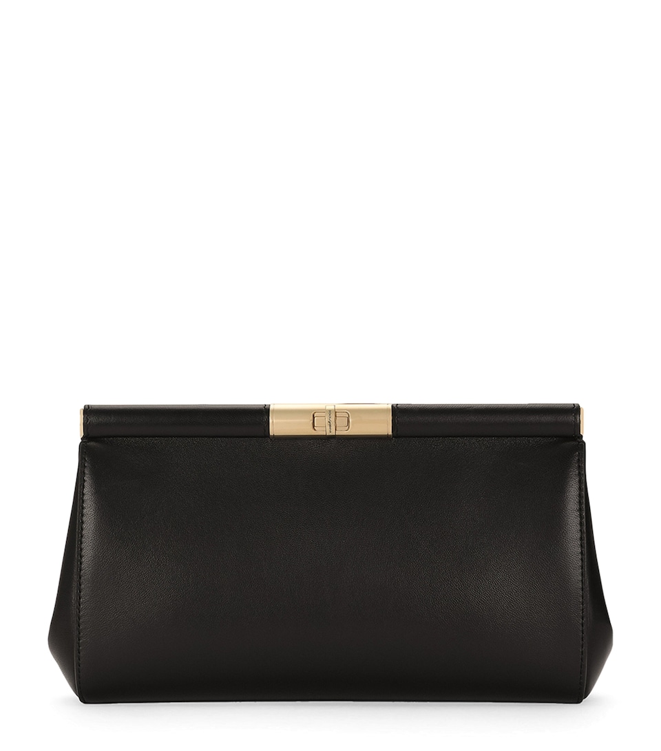 Large Nappa Leather Marlene Shoulder Bag