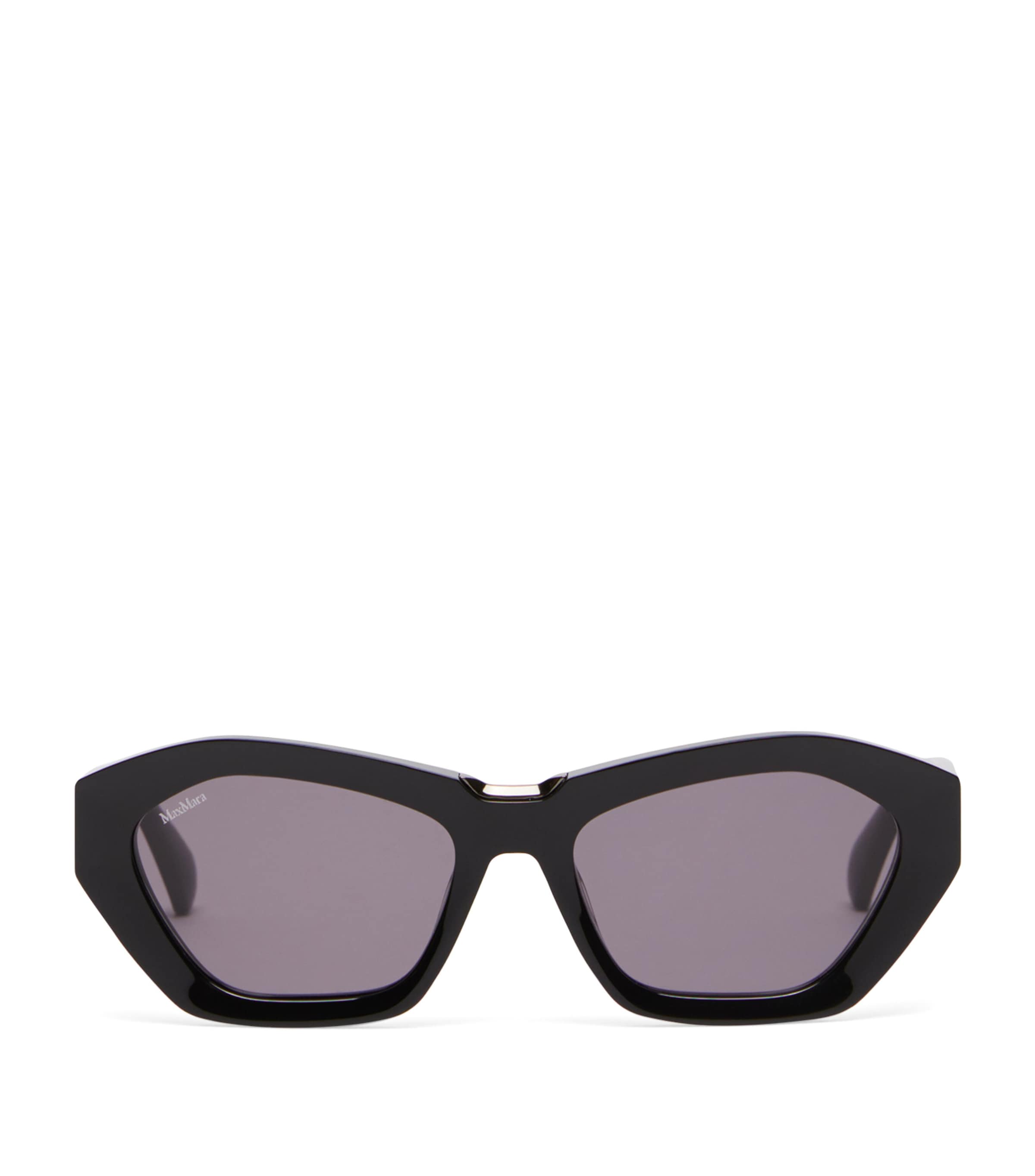 Max Mara Acetate Bold Sunglasses Black