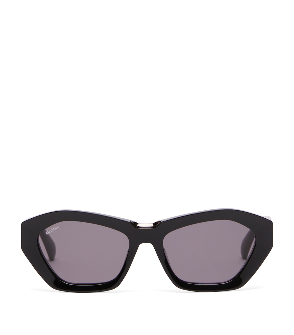 Max Mara Acetate Bold Sunglasses Black