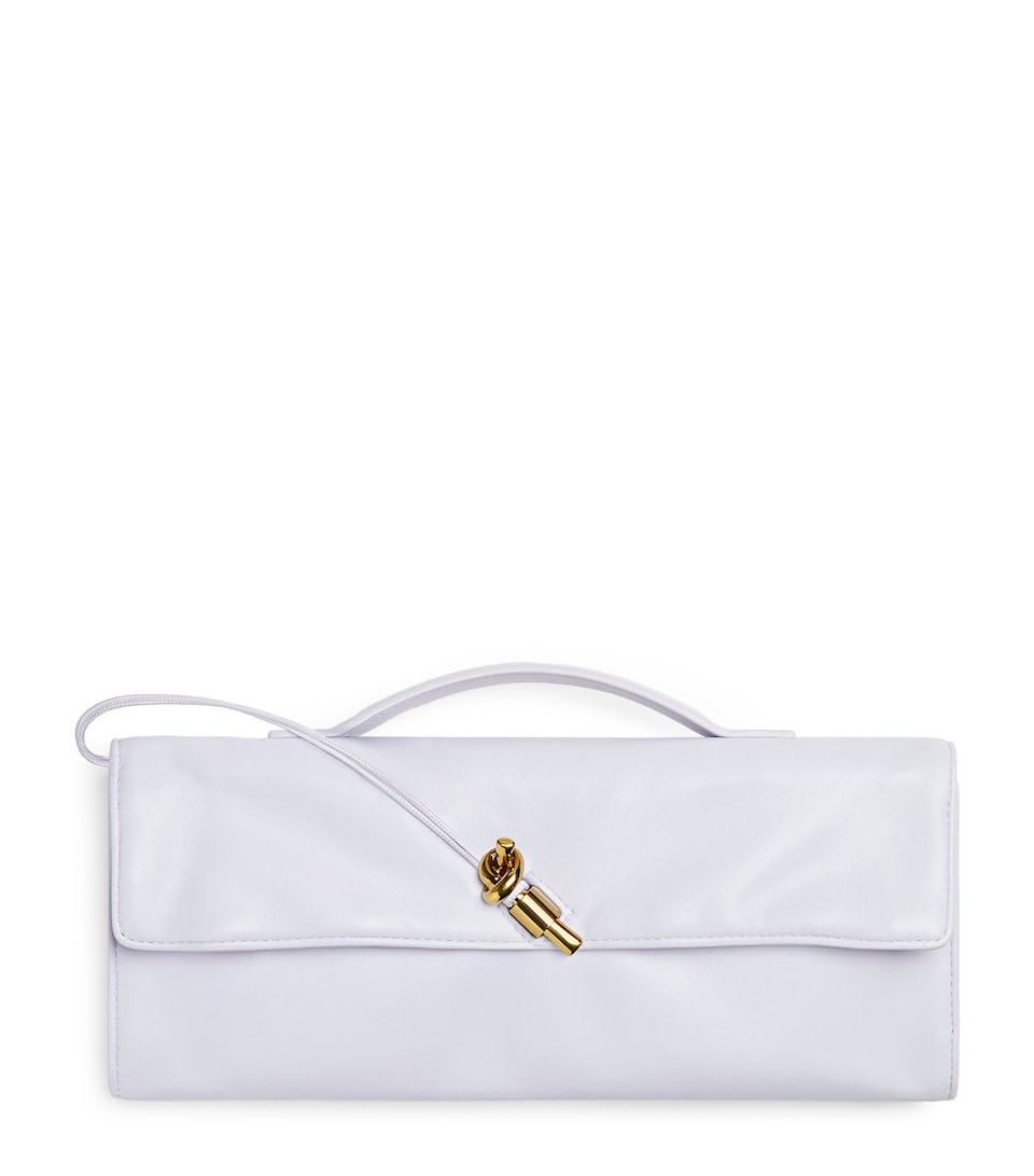 Leather Andiamo Clutch Bag