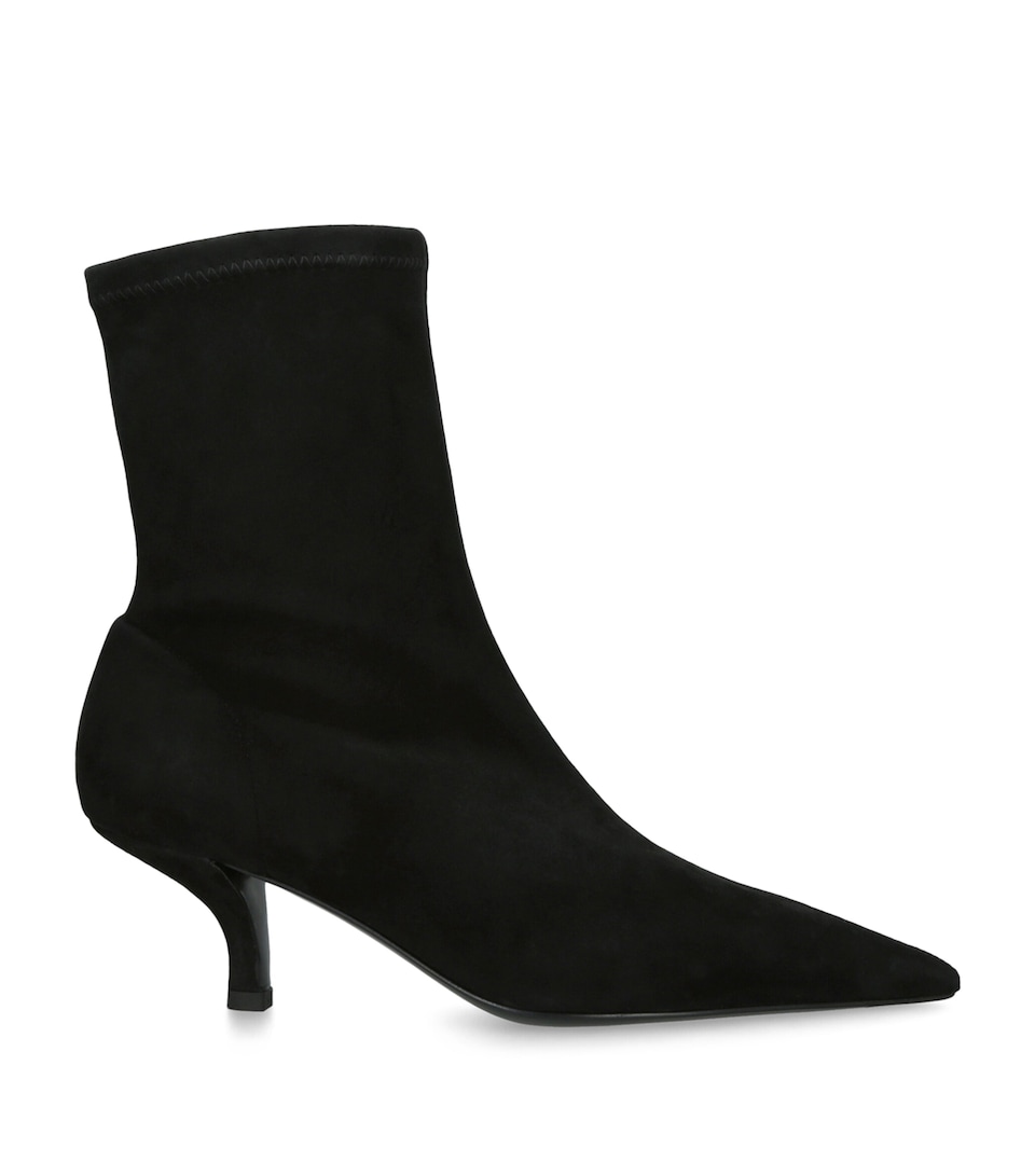 Suede Heeled Boots 55