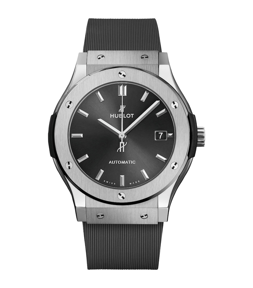Titanium Classic Fusion Racing Grey Watch 45mm