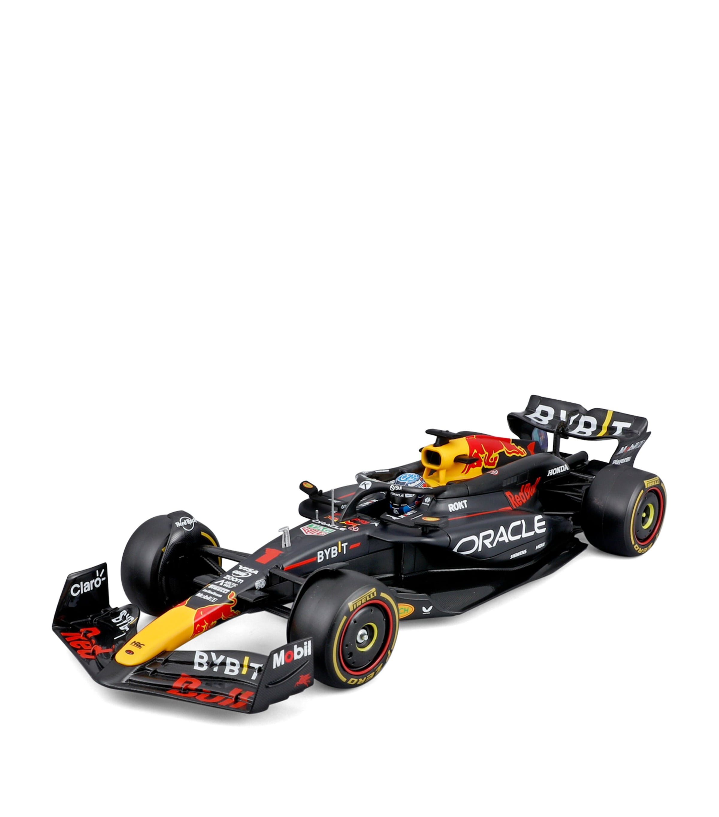 Bburago F1 Red Bull Racing RB20 2024 With Helmet Max Verstappen 1:24 Model