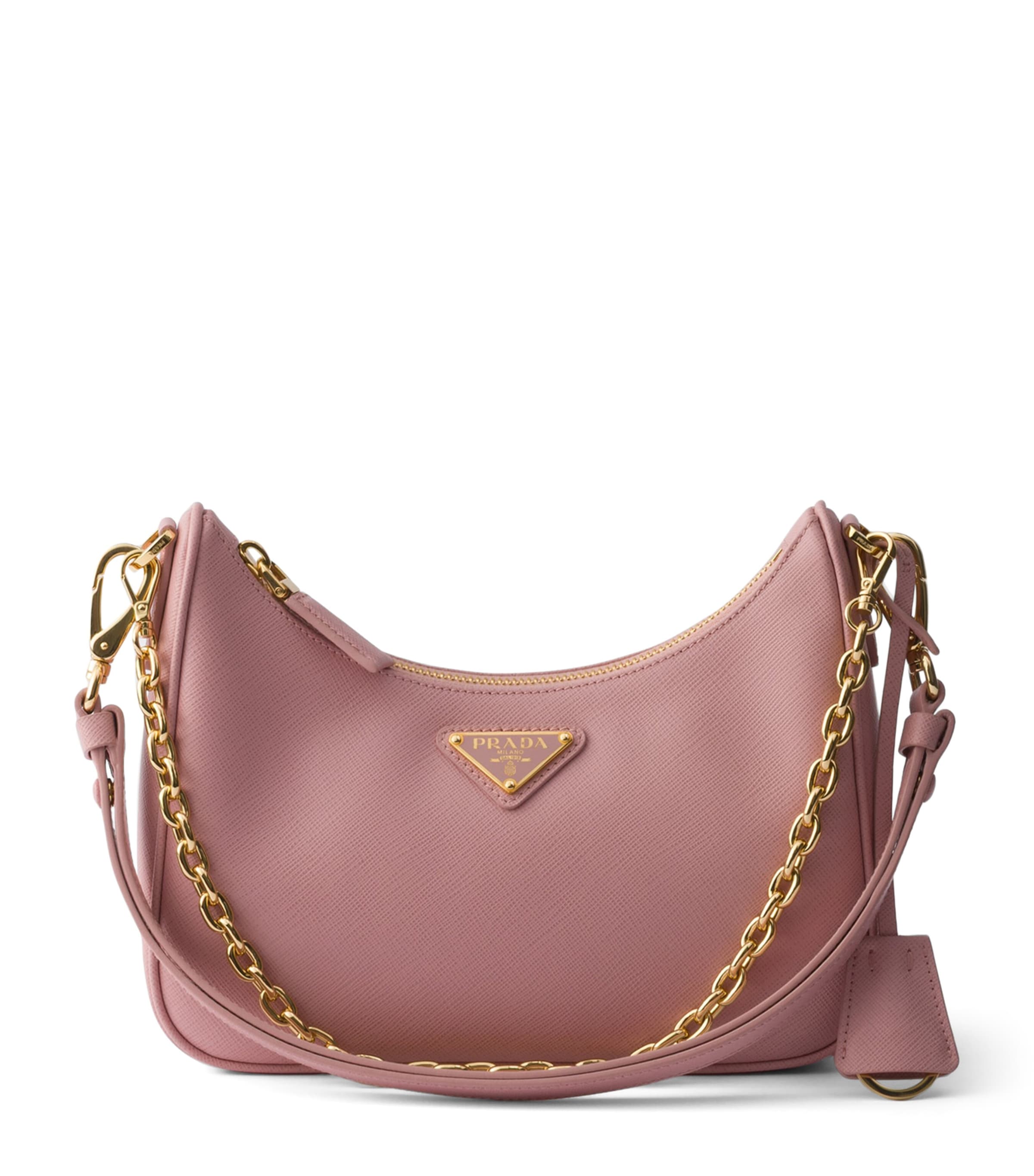 Prada Mini Saffiano Leather Re-Edition Top-Handle Bag